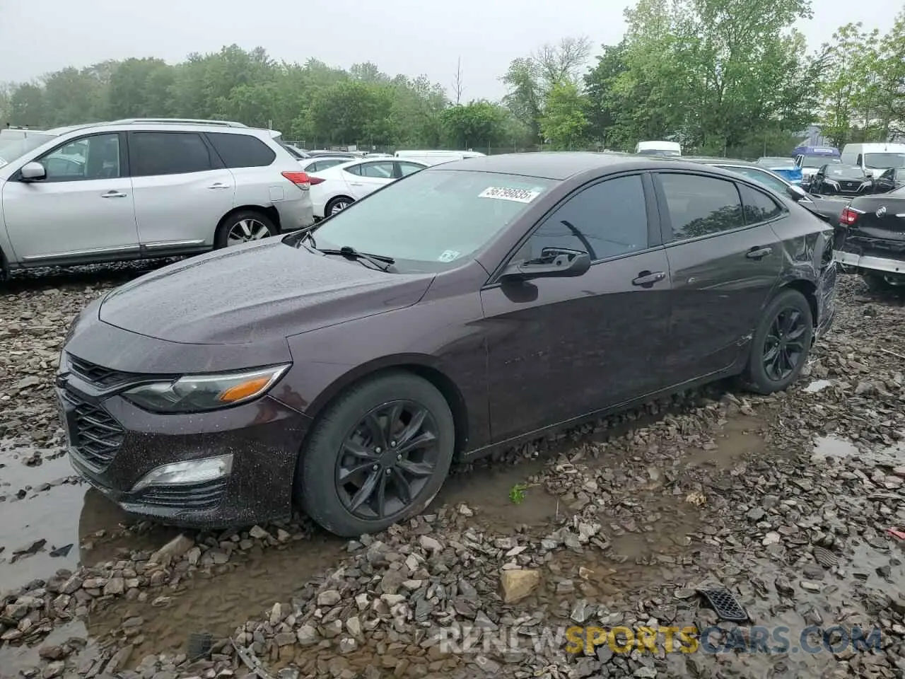 1 Photograph of a damaged car 1G1ZD5ST7LF065275 CHEVROLET MALIBU 2020