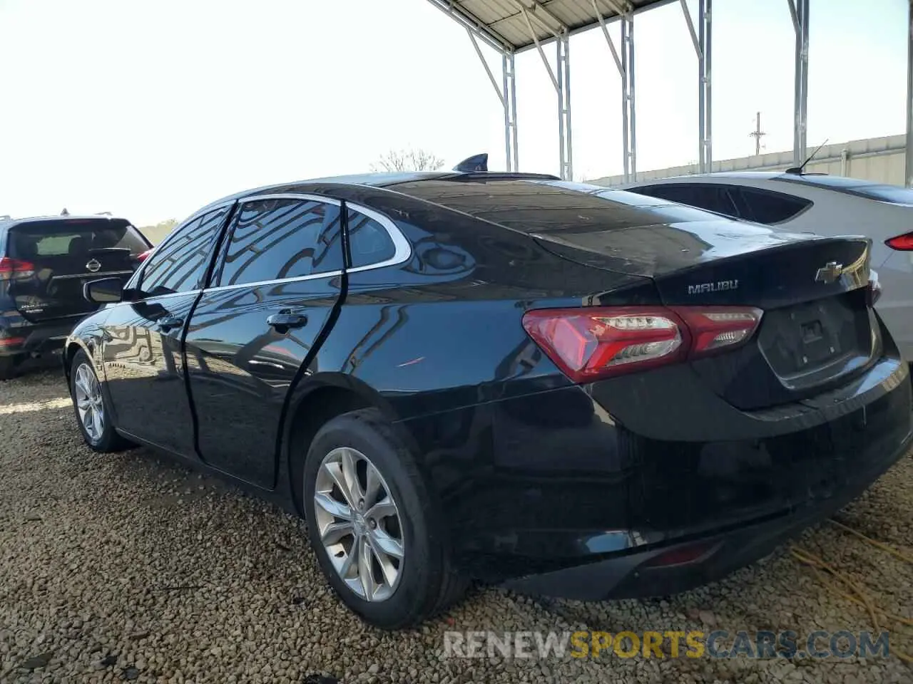 2 Photograph of a damaged car 1G1ZD5ST7LF072582 CHEVROLET MALIBU 2020