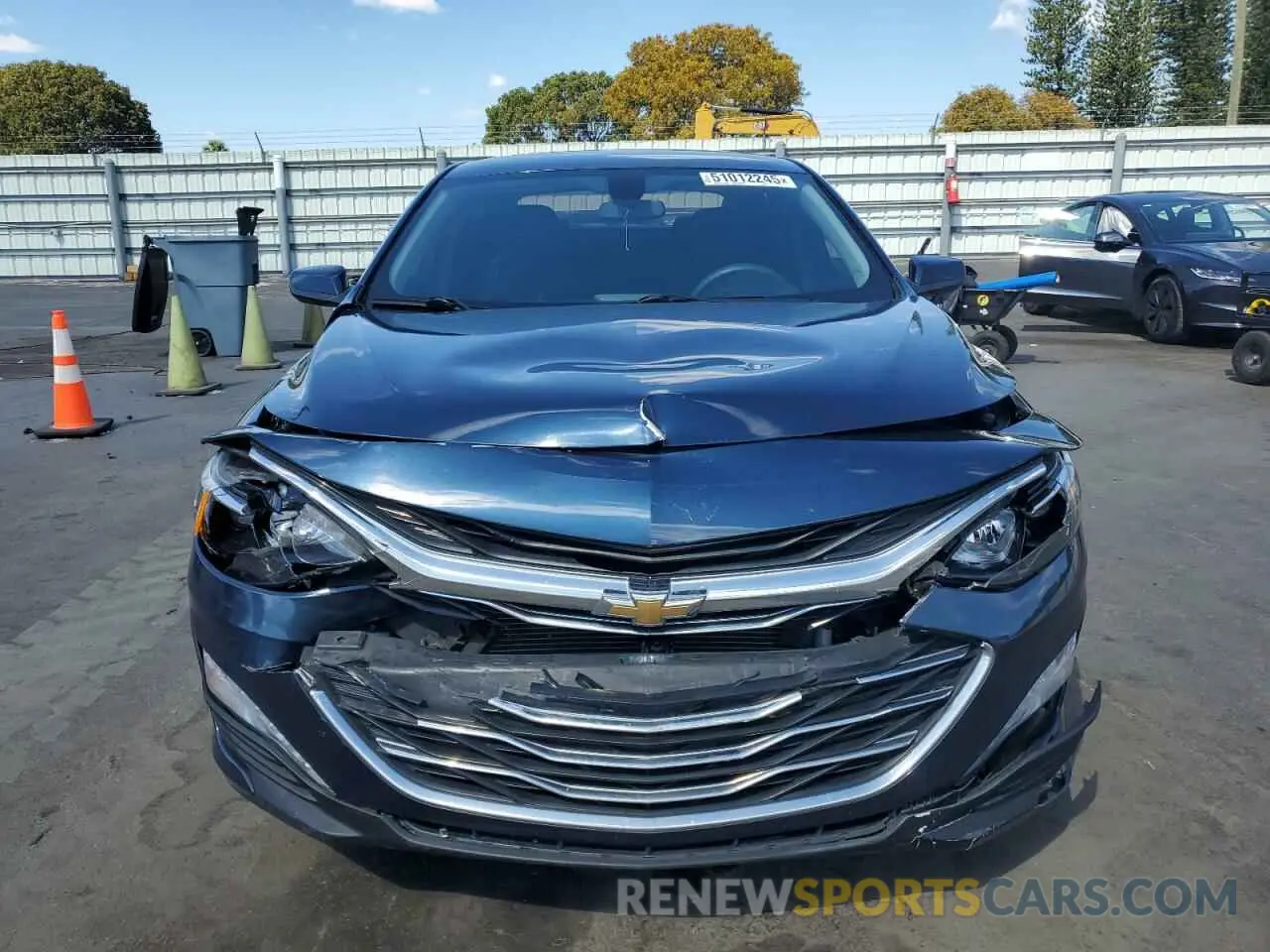 5 Photograph of a damaged car 1G1ZD5ST7LF073408 CHEVROLET MALIBU 2020