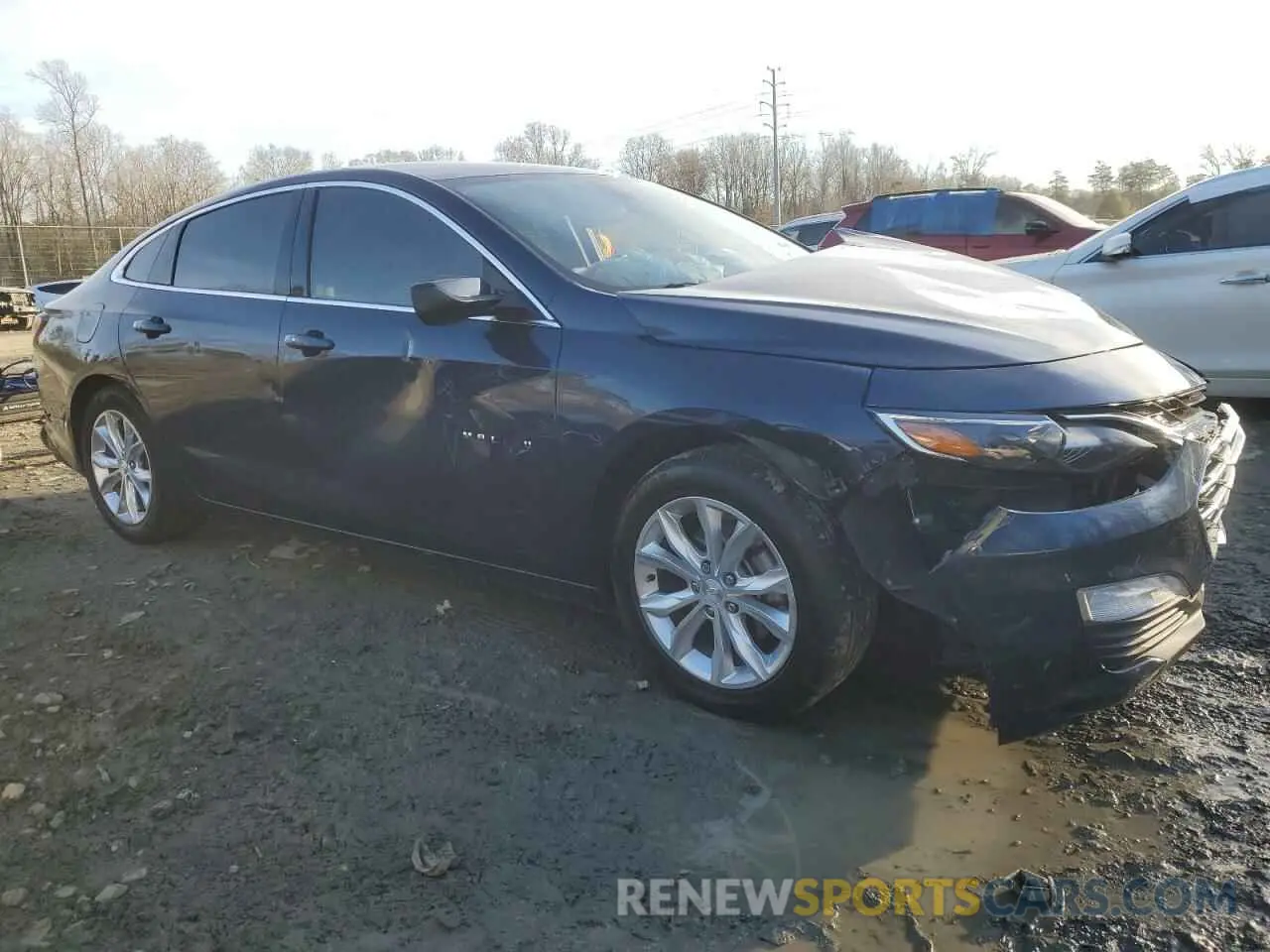 4 Фотография поврежденного автомобиля 1G1ZD5ST7LF077765 CHEVROLET MALIBU 2020
