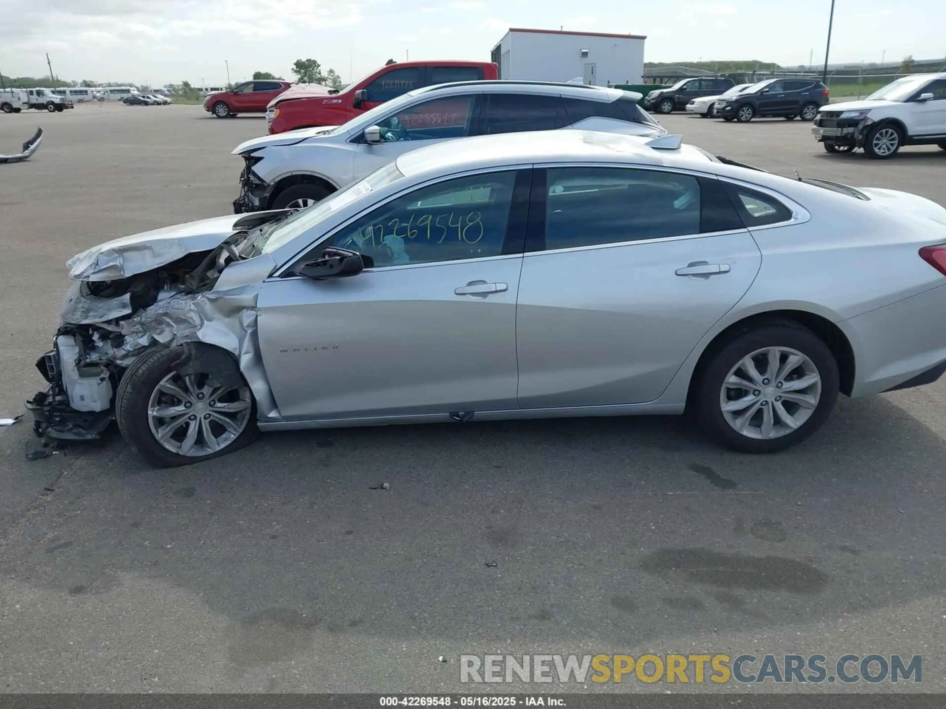 15 Photograph of a damaged car 1G1ZD5ST7LF089009 CHEVROLET MALIBU 2020