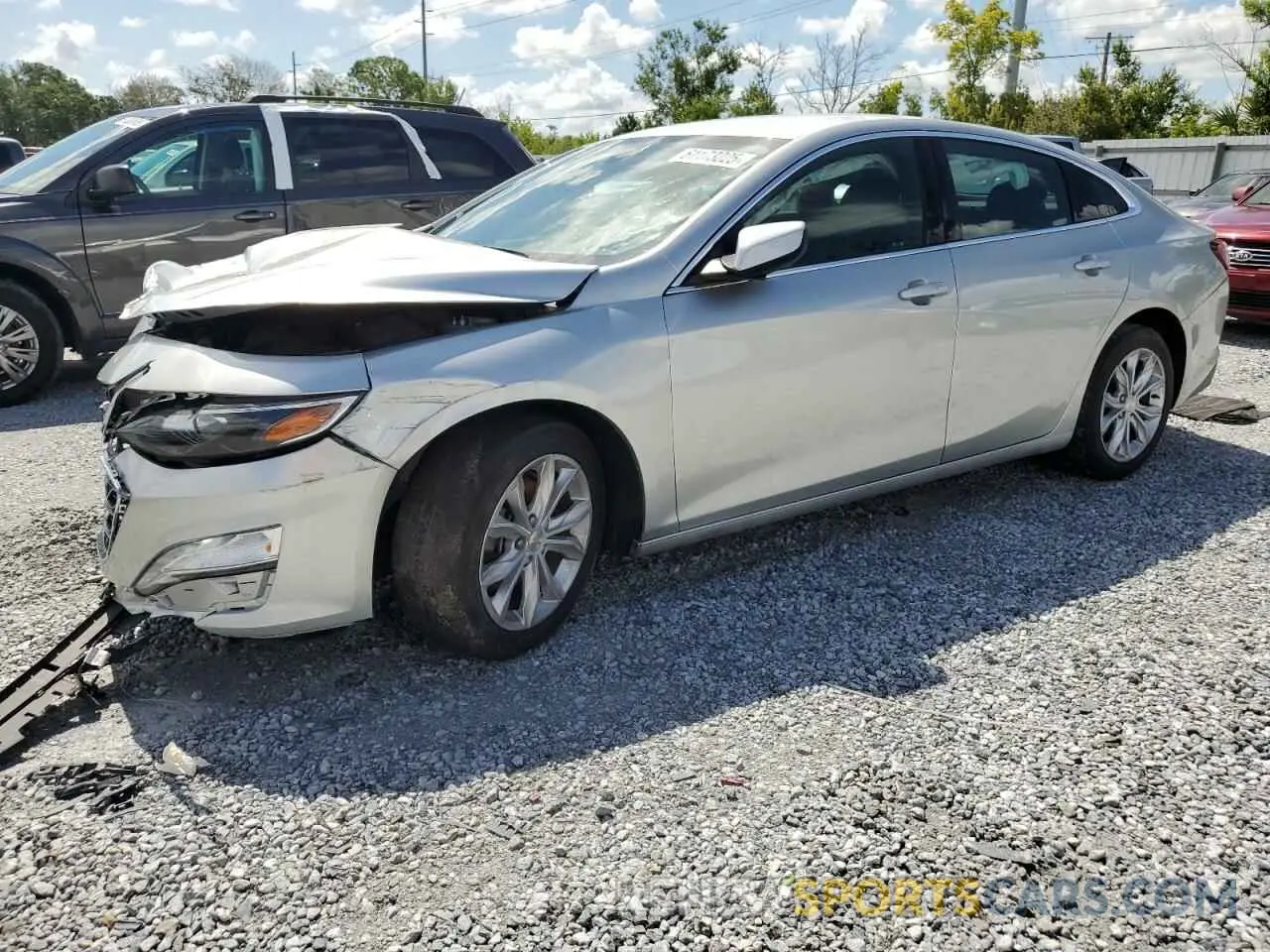 1 Photograph of a damaged car 1G1ZD5ST7LF095800 CHEVROLET MALIBU 2020