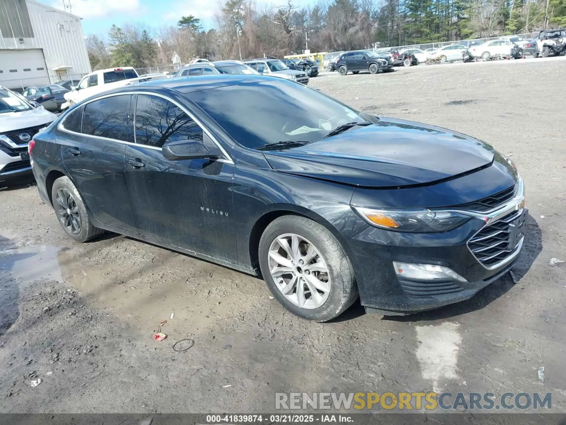 1 Фотография поврежденного автомобиля 1G1ZD5ST7LF095988 CHEVROLET MALIBU 2020
