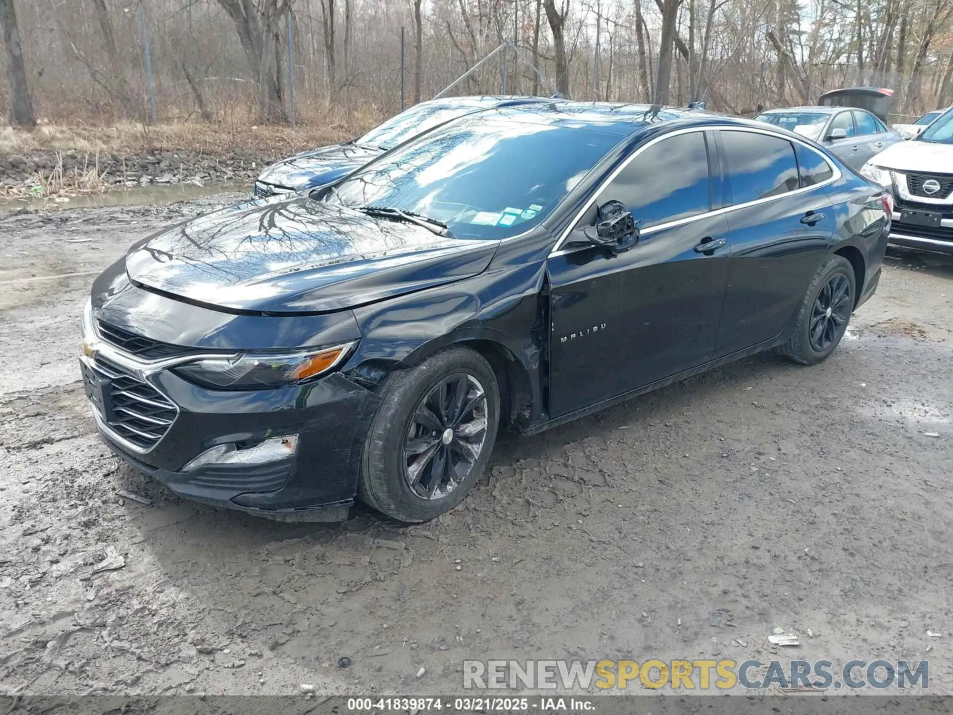 2 Фотография поврежденного автомобиля 1G1ZD5ST7LF095988 CHEVROLET MALIBU 2020