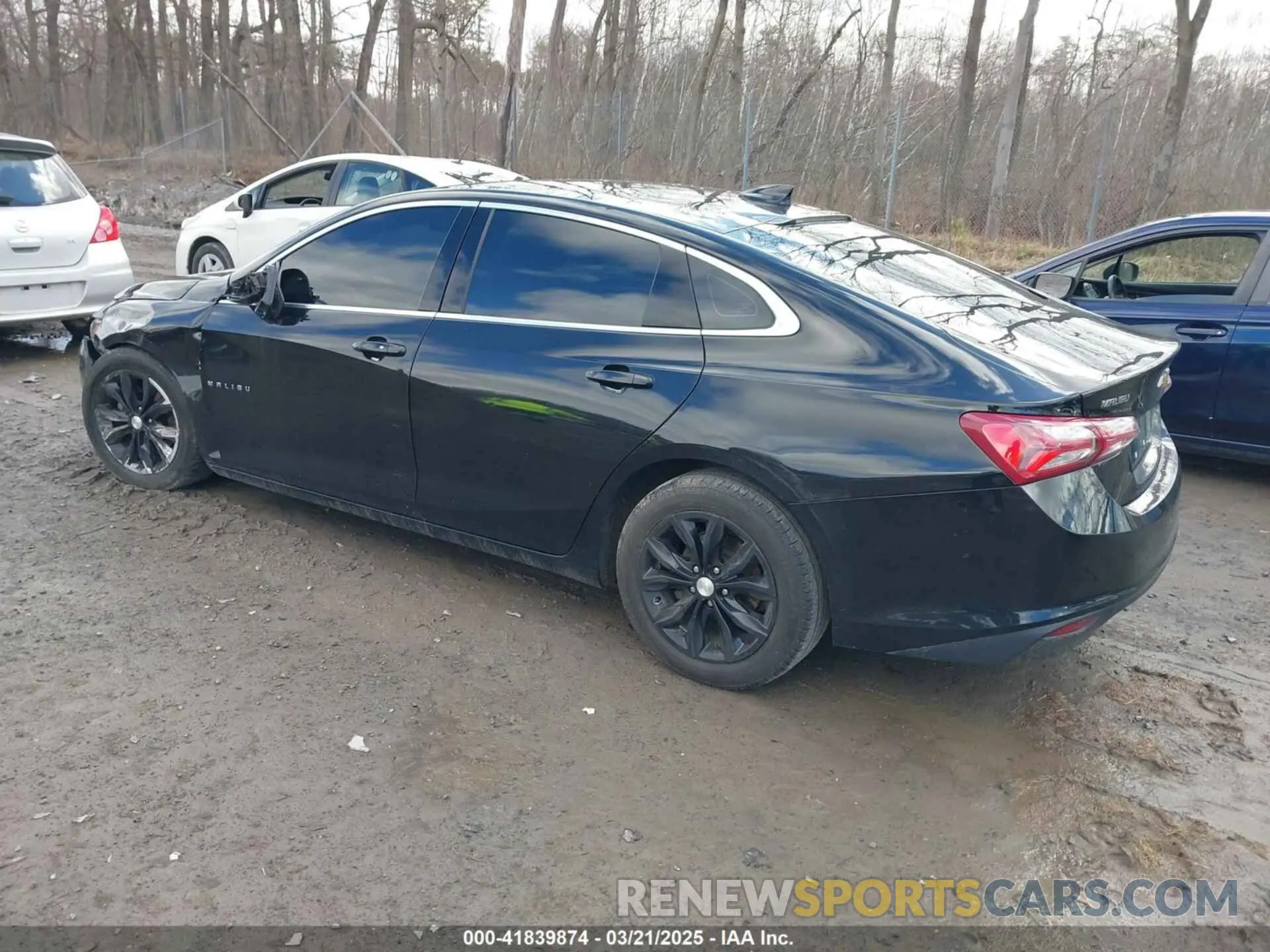 3 Фотография поврежденного автомобиля 1G1ZD5ST7LF095988 CHEVROLET MALIBU 2020
