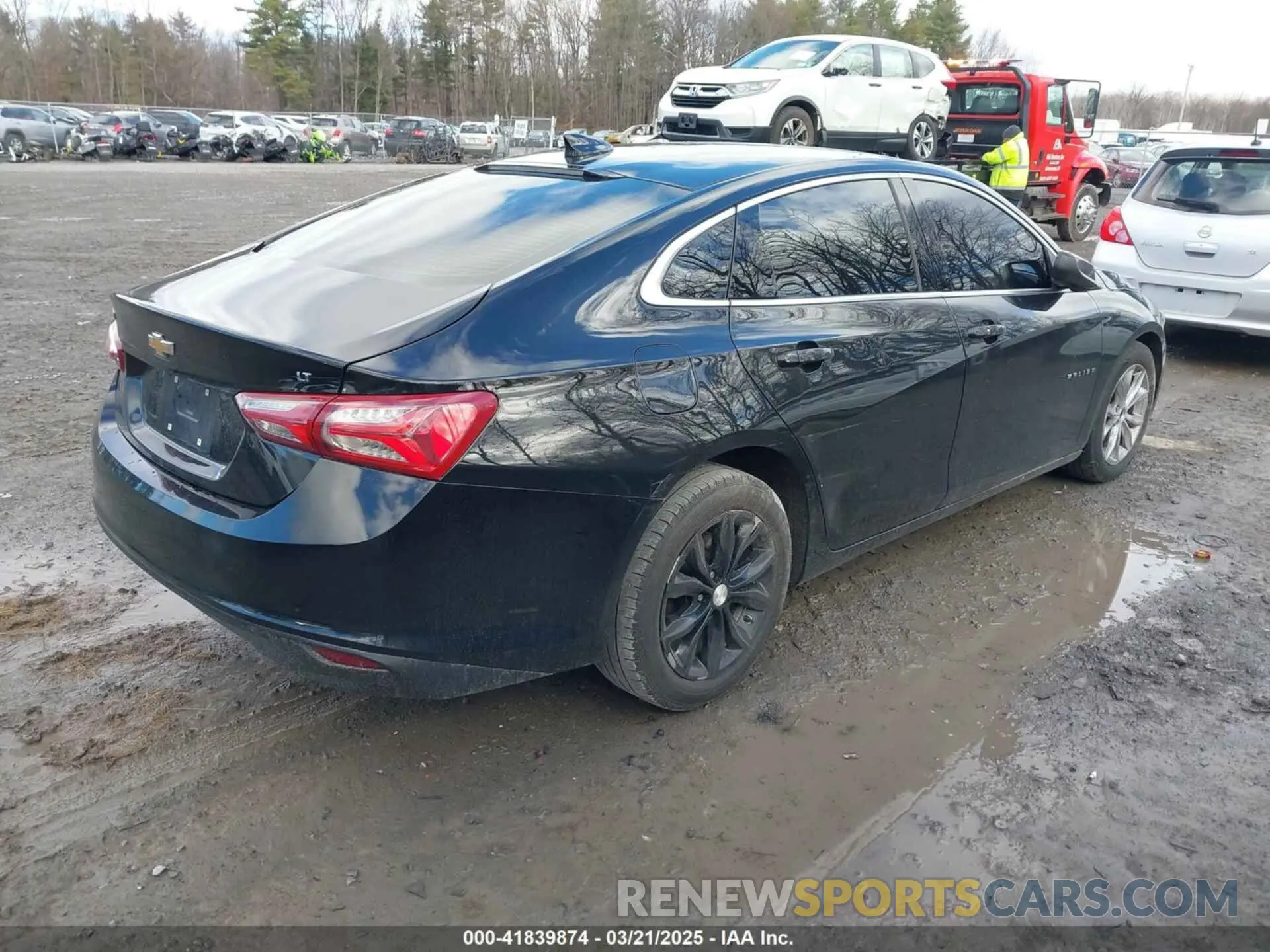 4 Фотография поврежденного автомобиля 1G1ZD5ST7LF095988 CHEVROLET MALIBU 2020