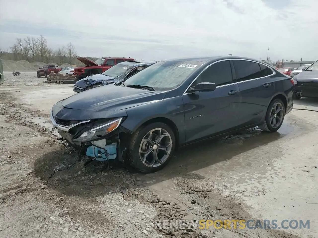1 Фотография поврежденного автомобиля 1G1ZD5ST7LF105595 CHEVROLET MALIBU 2020