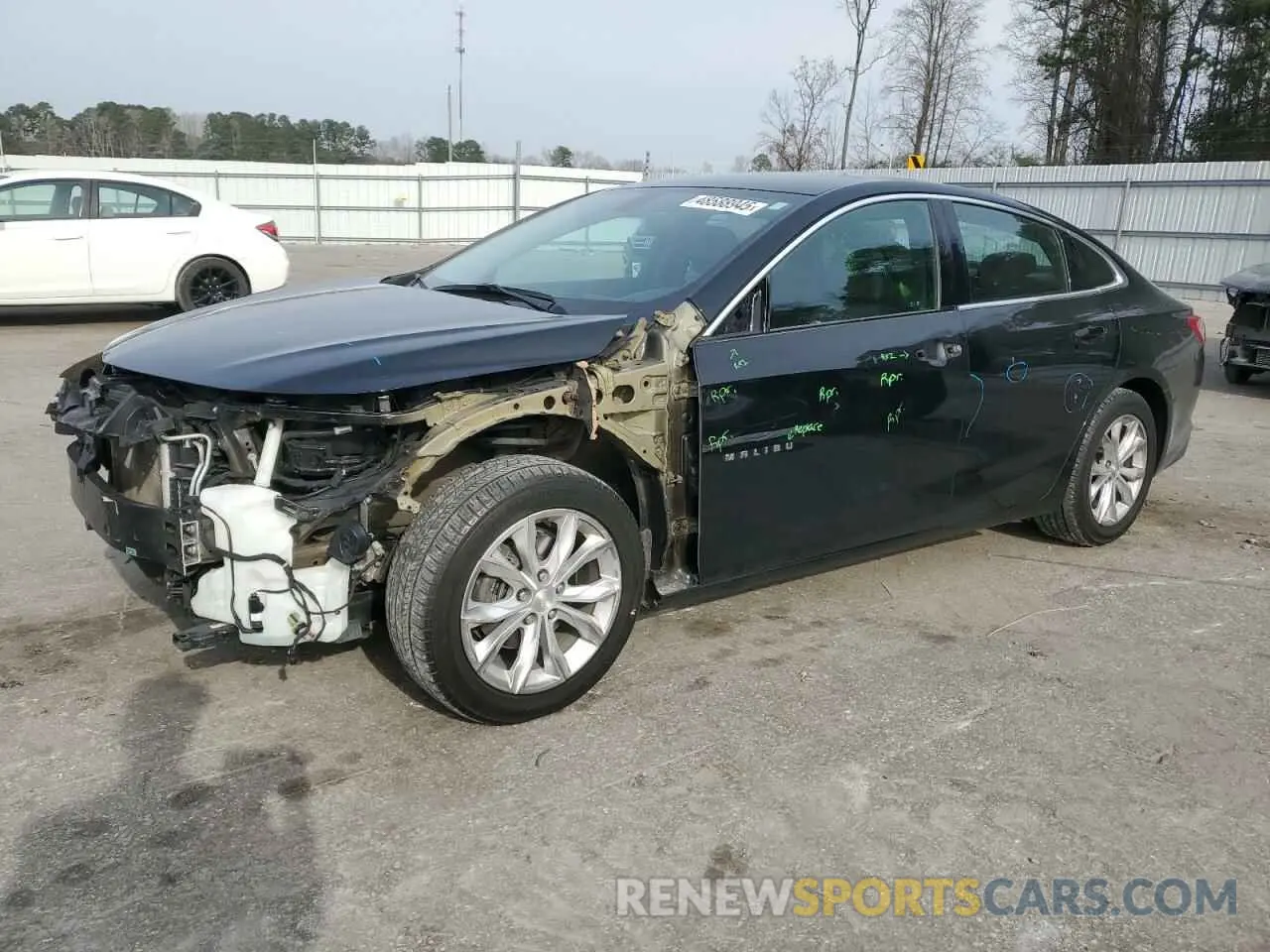 1 Photograph of a damaged car 1G1ZD5ST7LF122851 CHEVROLET MALIBU 2020