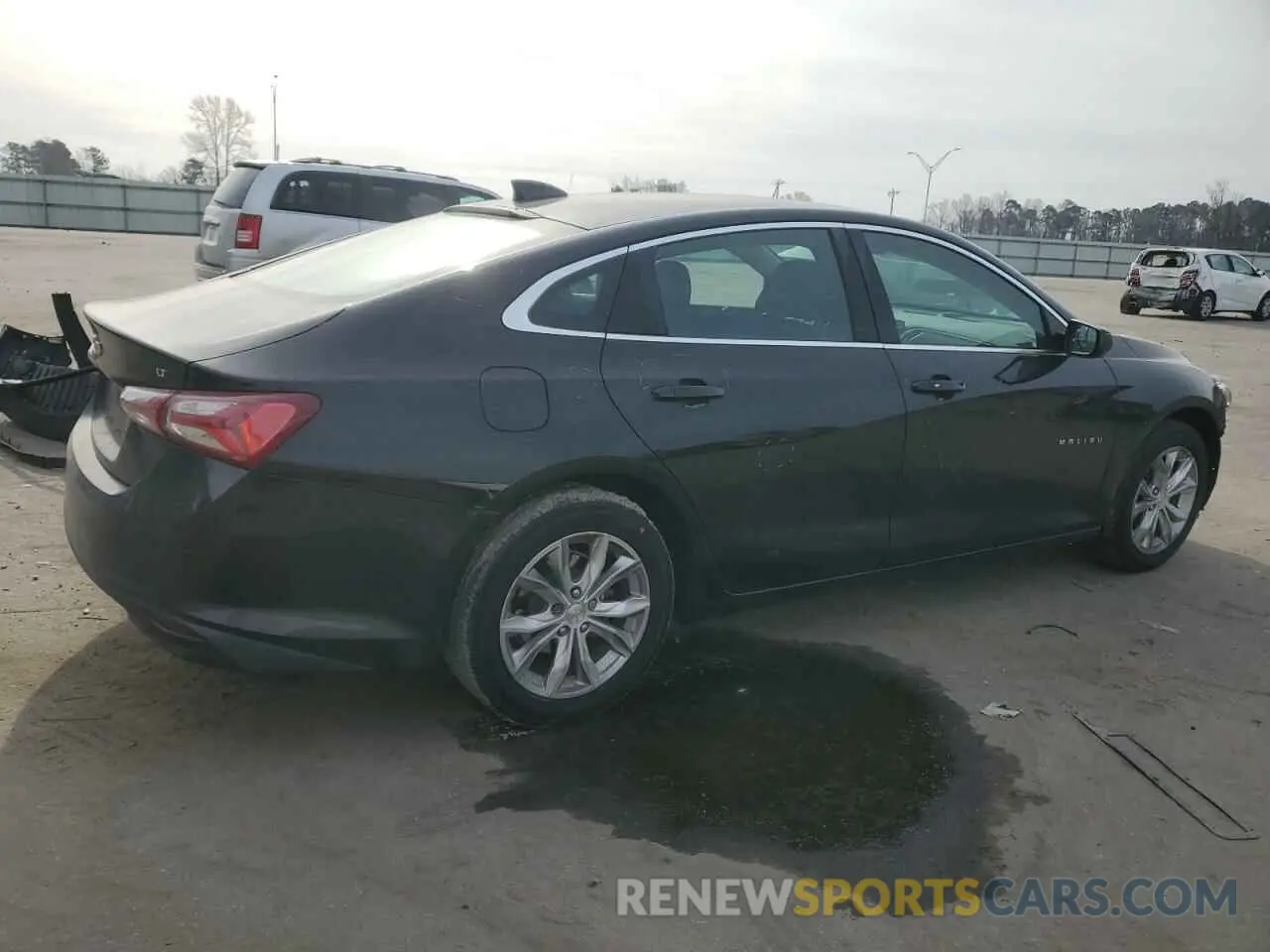 3 Photograph of a damaged car 1G1ZD5ST7LF122851 CHEVROLET MALIBU 2020