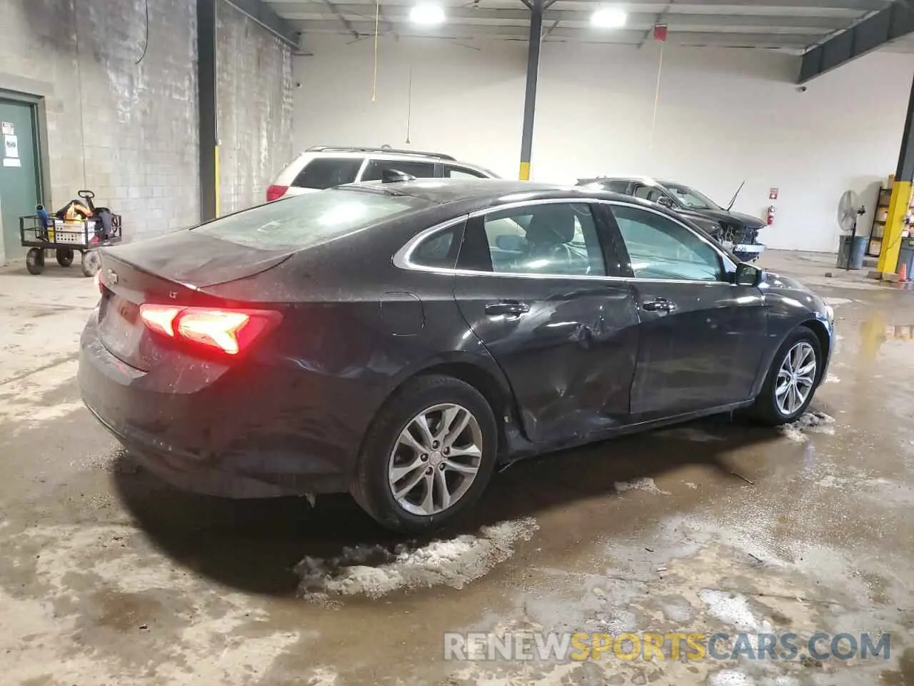 3 Photograph of a damaged car 1G1ZD5ST8LF014237 CHEVROLET MALIBU 2020