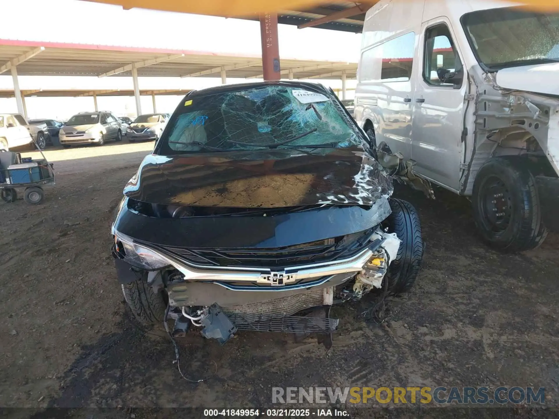 11 Photograph of a damaged car 1G1ZD5ST8LF018840 CHEVROLET MALIBU 2020