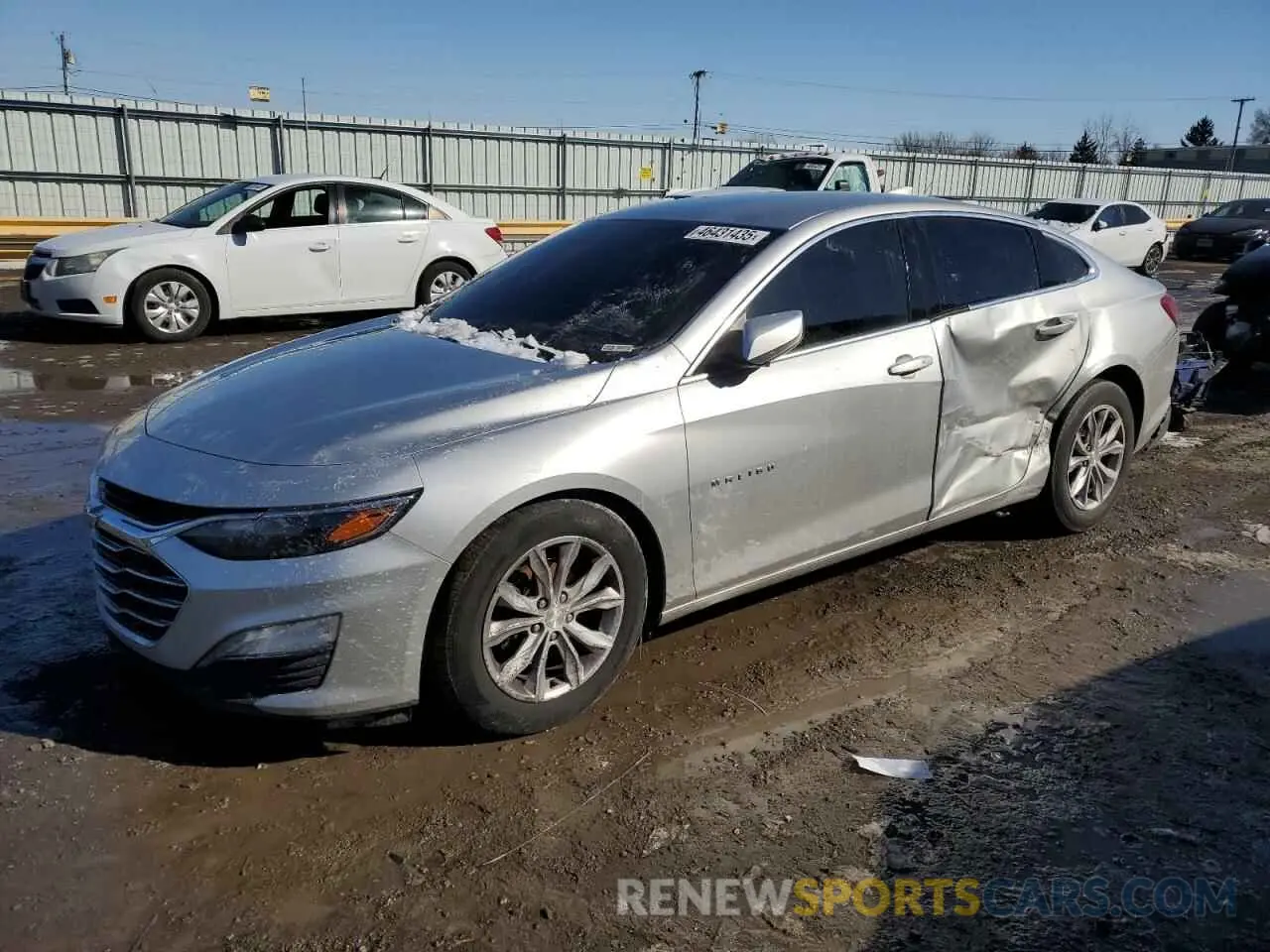 1 Photograph of a damaged car 1G1ZD5ST8LF034648 CHEVROLET MALIBU 2020
