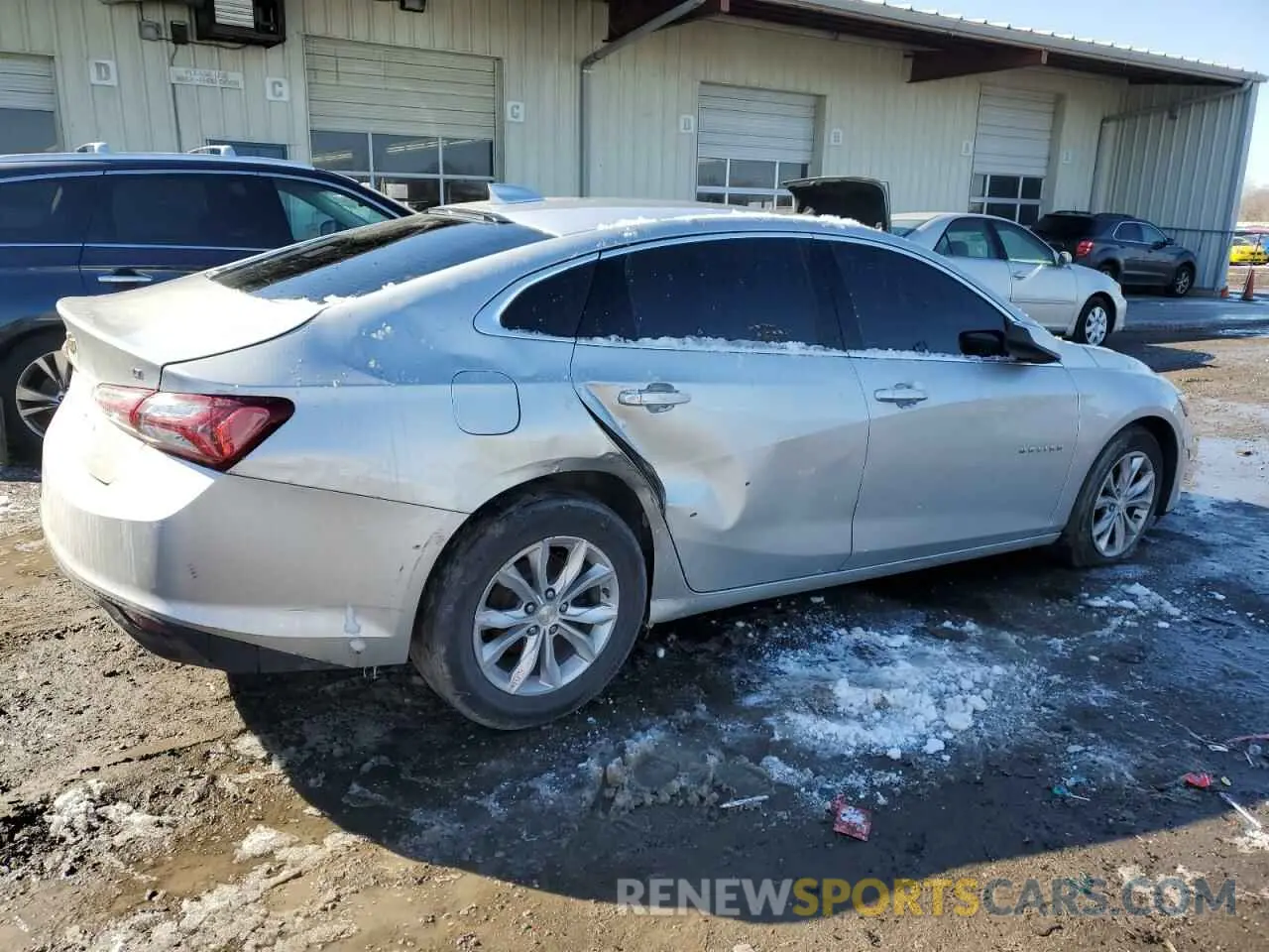 3 Photograph of a damaged car 1G1ZD5ST8LF034648 CHEVROLET MALIBU 2020
