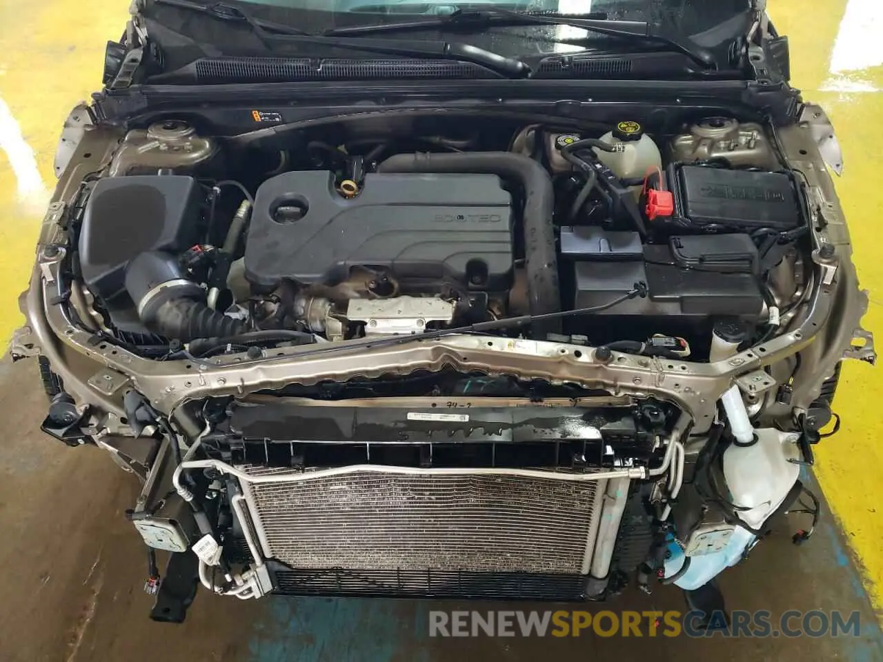 11 Photograph of a damaged car 1G1ZD5ST8LF035038 CHEVROLET MALIBU 2020