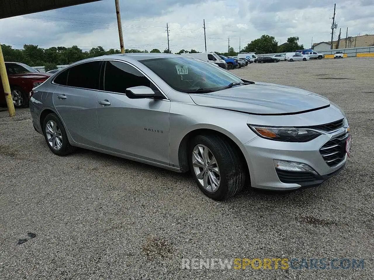 4 Photograph of a damaged car 1G1ZD5ST8LF038179 CHEVROLET MALIBU 2020