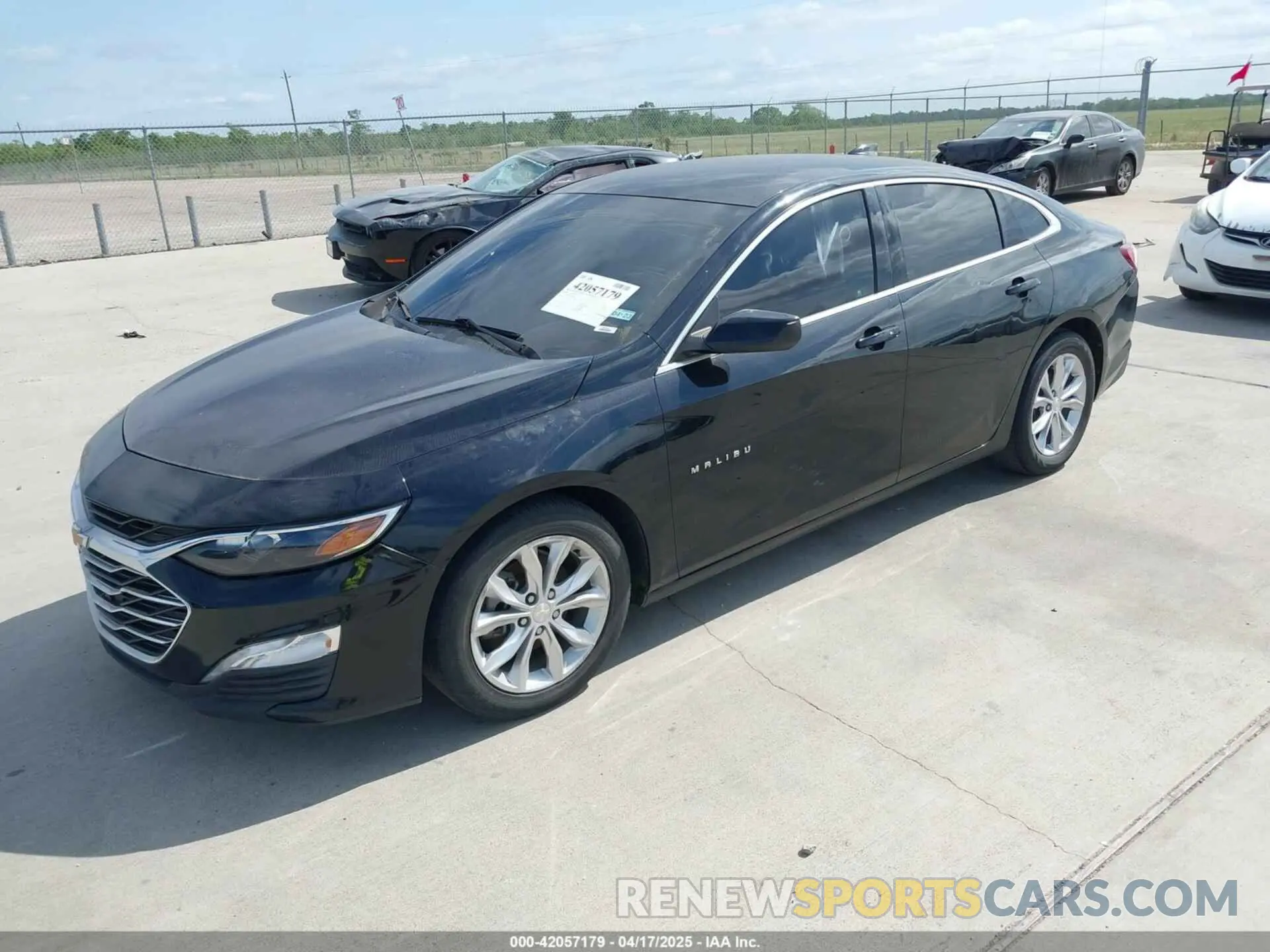 2 Photograph of a damaged car 1G1ZD5ST8LF044337 CHEVROLET MALIBU 2020