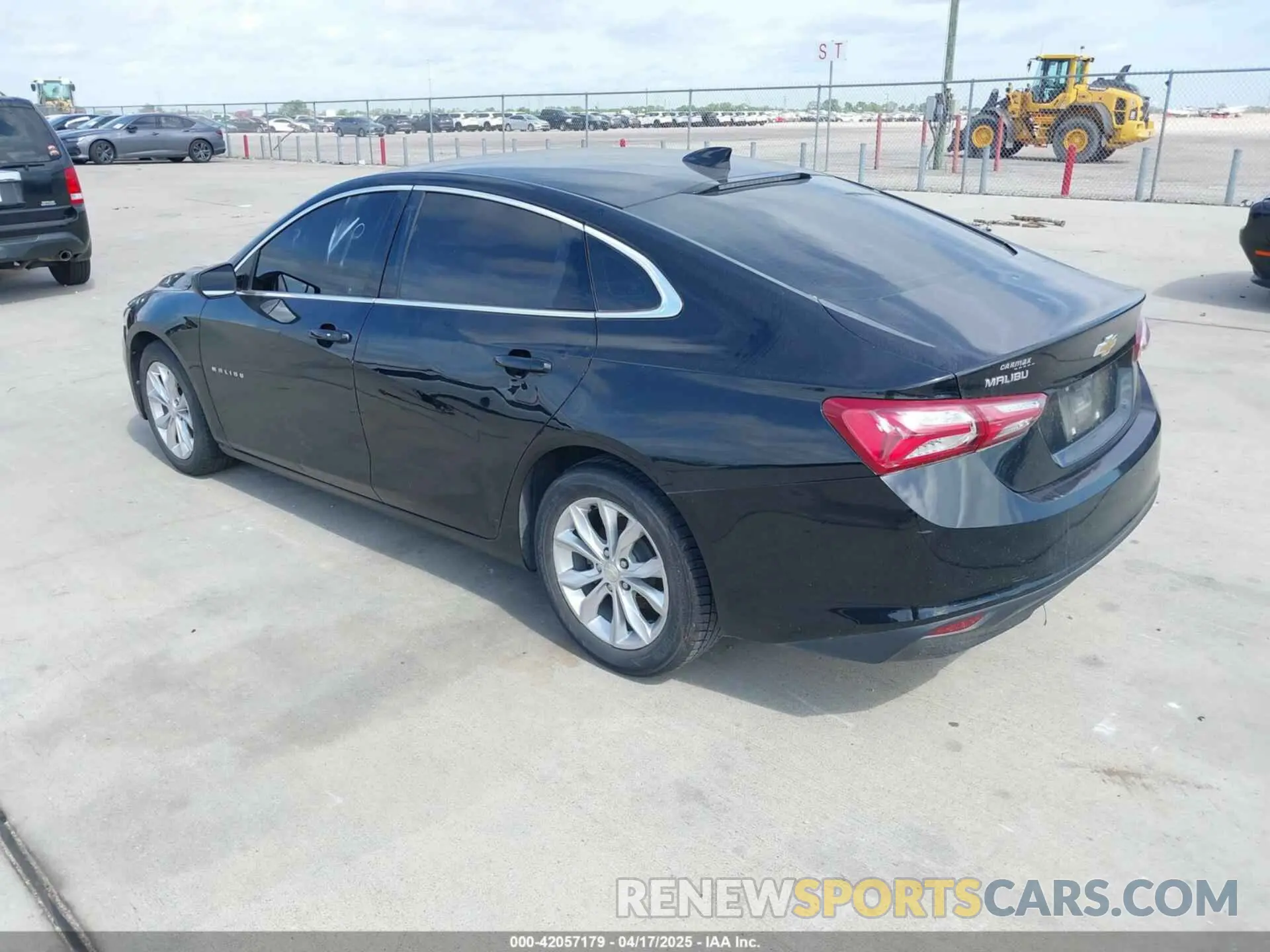 3 Photograph of a damaged car 1G1ZD5ST8LF044337 CHEVROLET MALIBU 2020