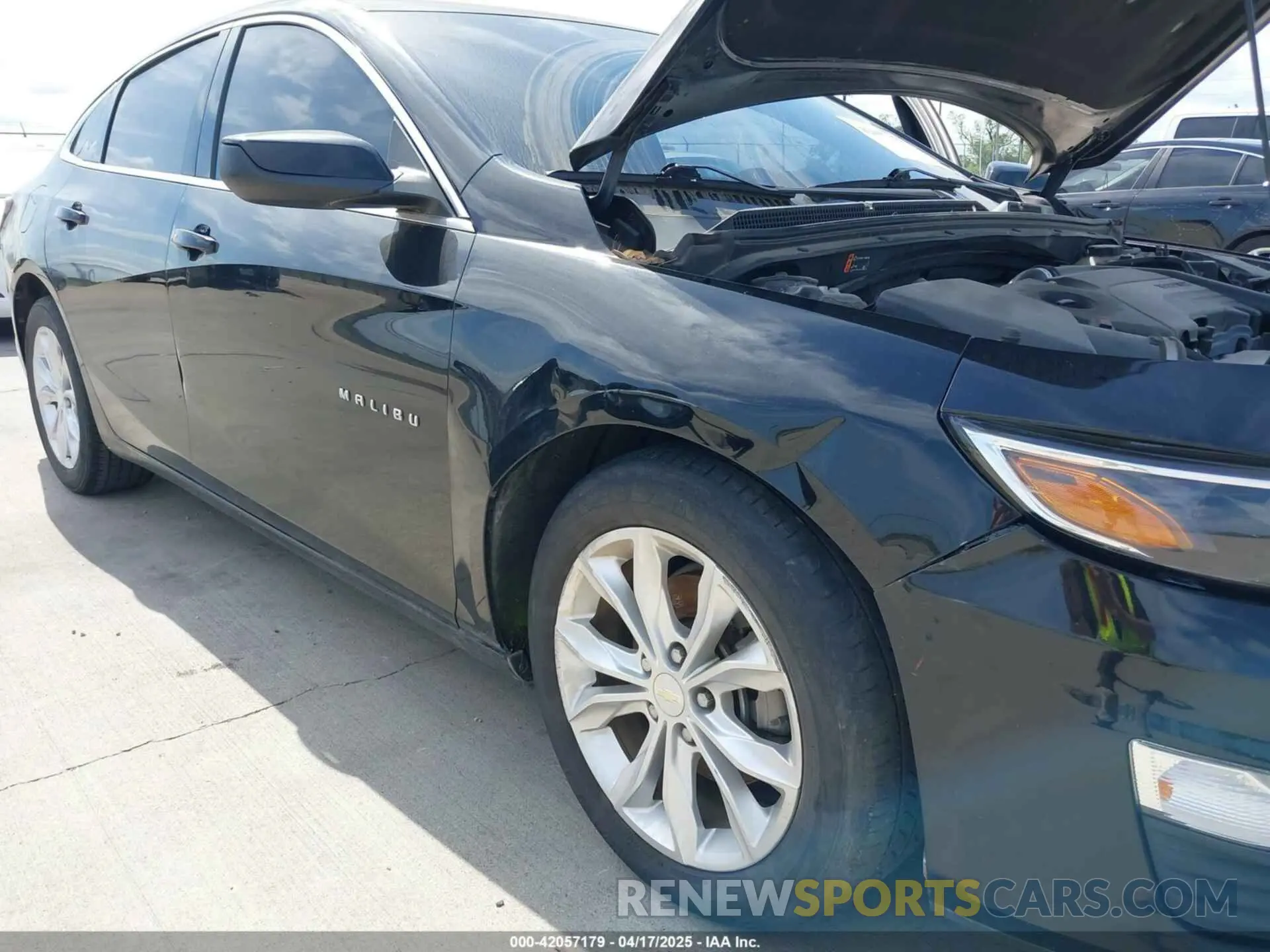 6 Photograph of a damaged car 1G1ZD5ST8LF044337 CHEVROLET MALIBU 2020