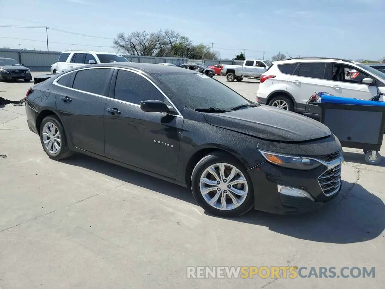 4 Photograph of a damaged car 1G1ZD5ST8LF054494 CHEVROLET MALIBU 2020