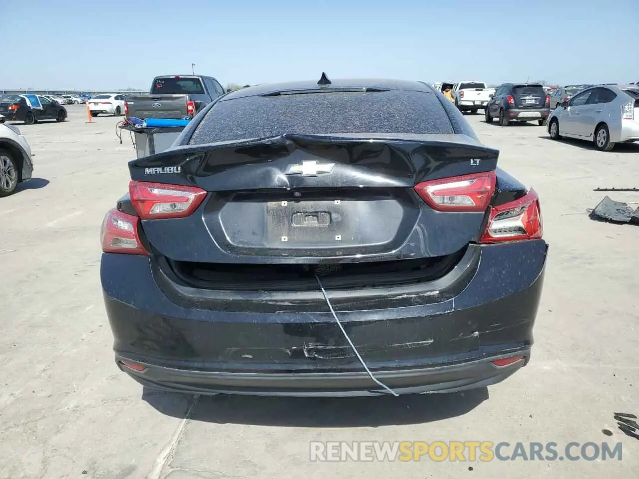 6 Photograph of a damaged car 1G1ZD5ST8LF054494 CHEVROLET MALIBU 2020