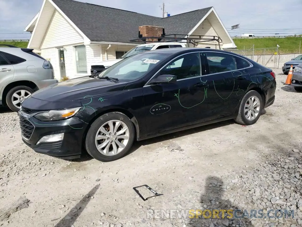 1 Фотография поврежденного автомобиля 1G1ZD5ST8LF084966 CHEVROLET MALIBU 2020