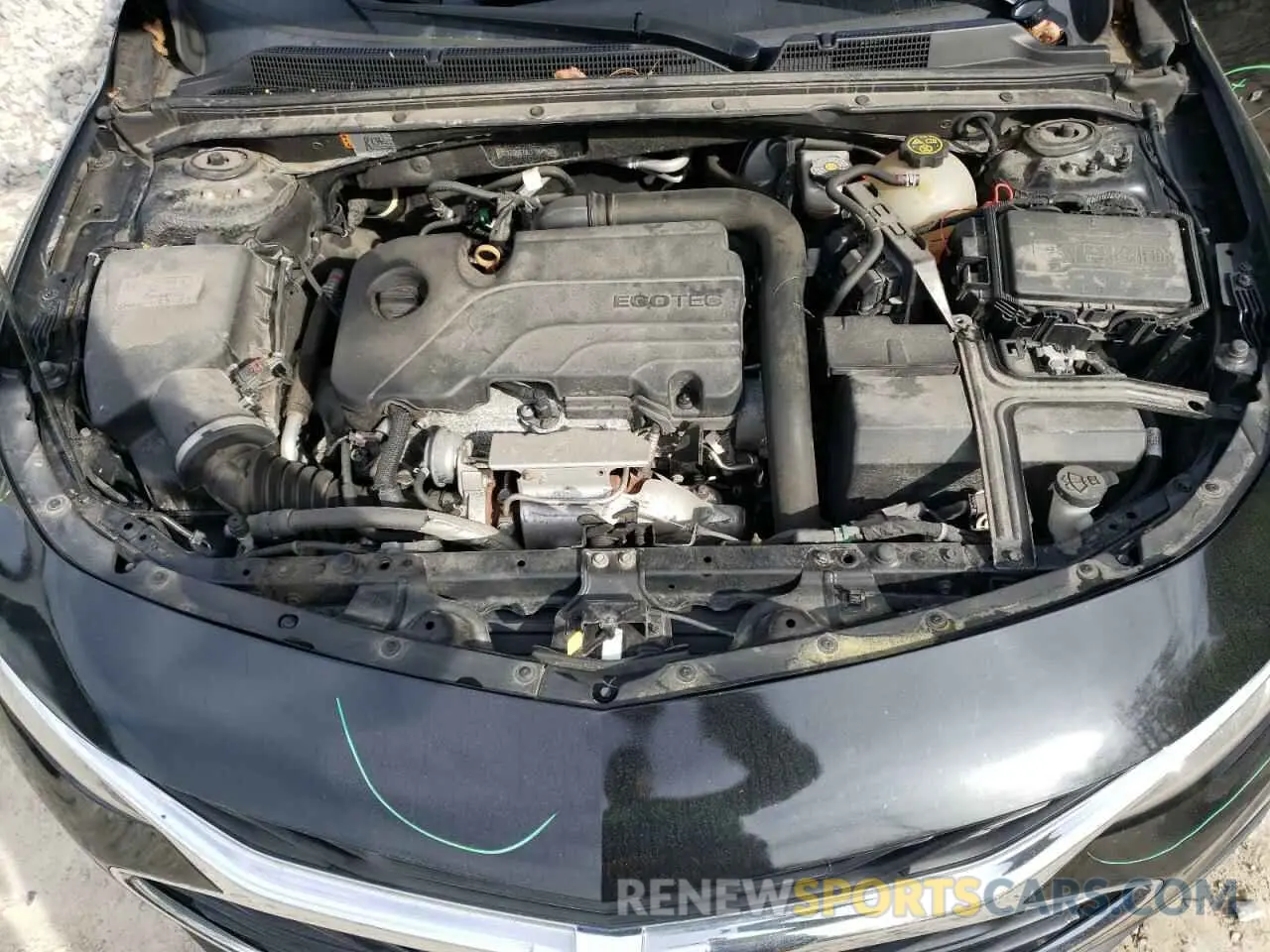 11 Фотография поврежденного автомобиля 1G1ZD5ST8LF084966 CHEVROLET MALIBU 2020