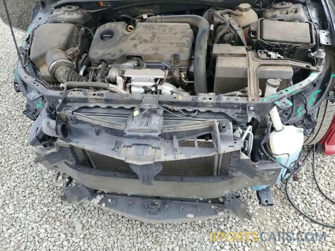 11 Photograph of a damaged car 1G1ZD5ST8LF092856 CHEVROLET MALIBU 2020