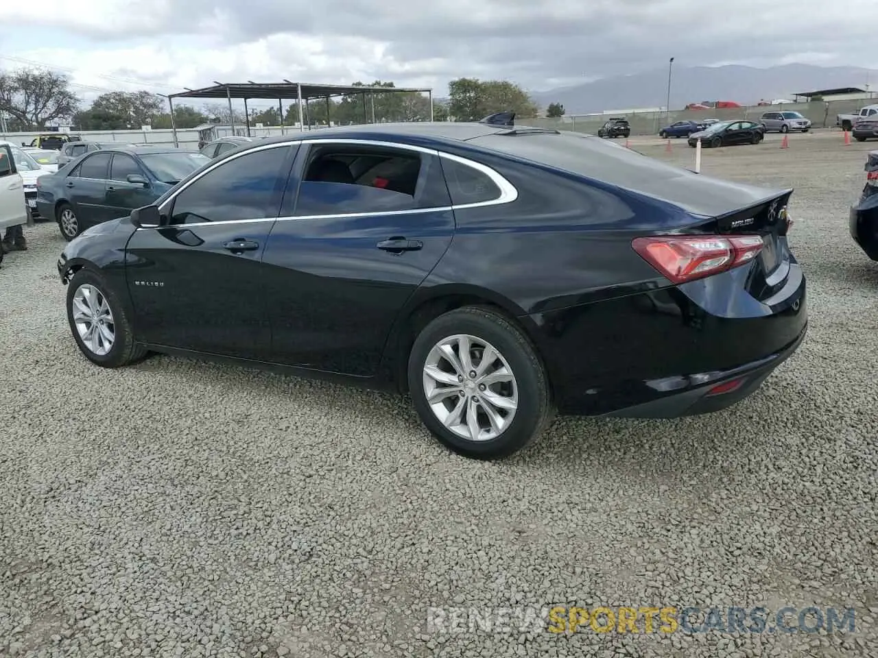 2 Photograph of a damaged car 1G1ZD5ST8LF092856 CHEVROLET MALIBU 2020