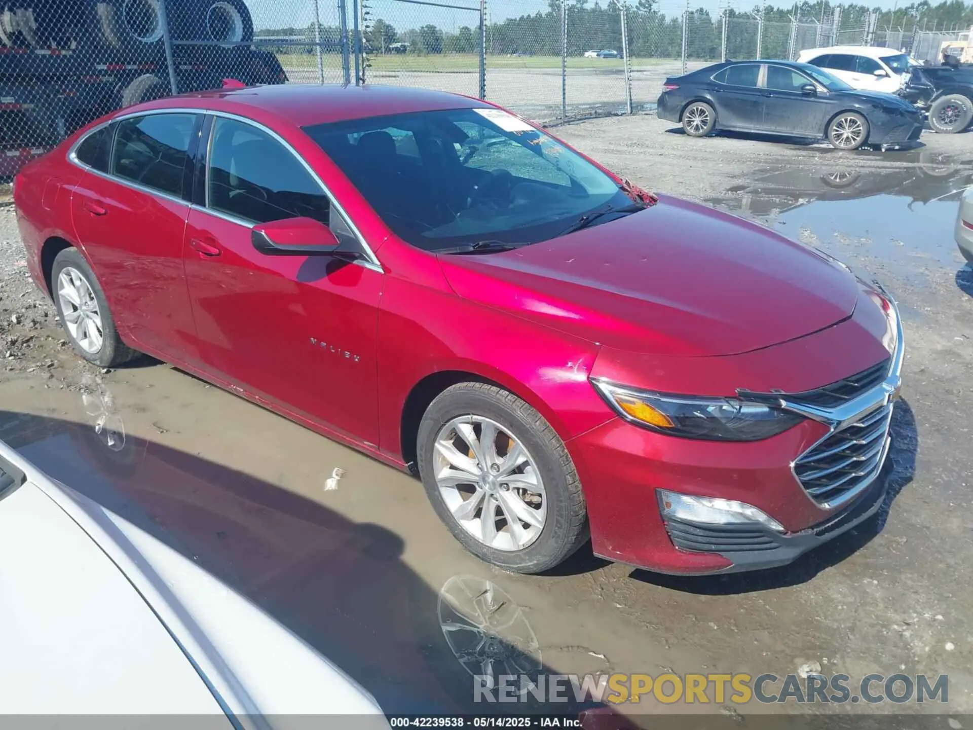 1 Фотография поврежденного автомобиля 1G1ZD5ST8LF106092 CHEVROLET MALIBU 2020