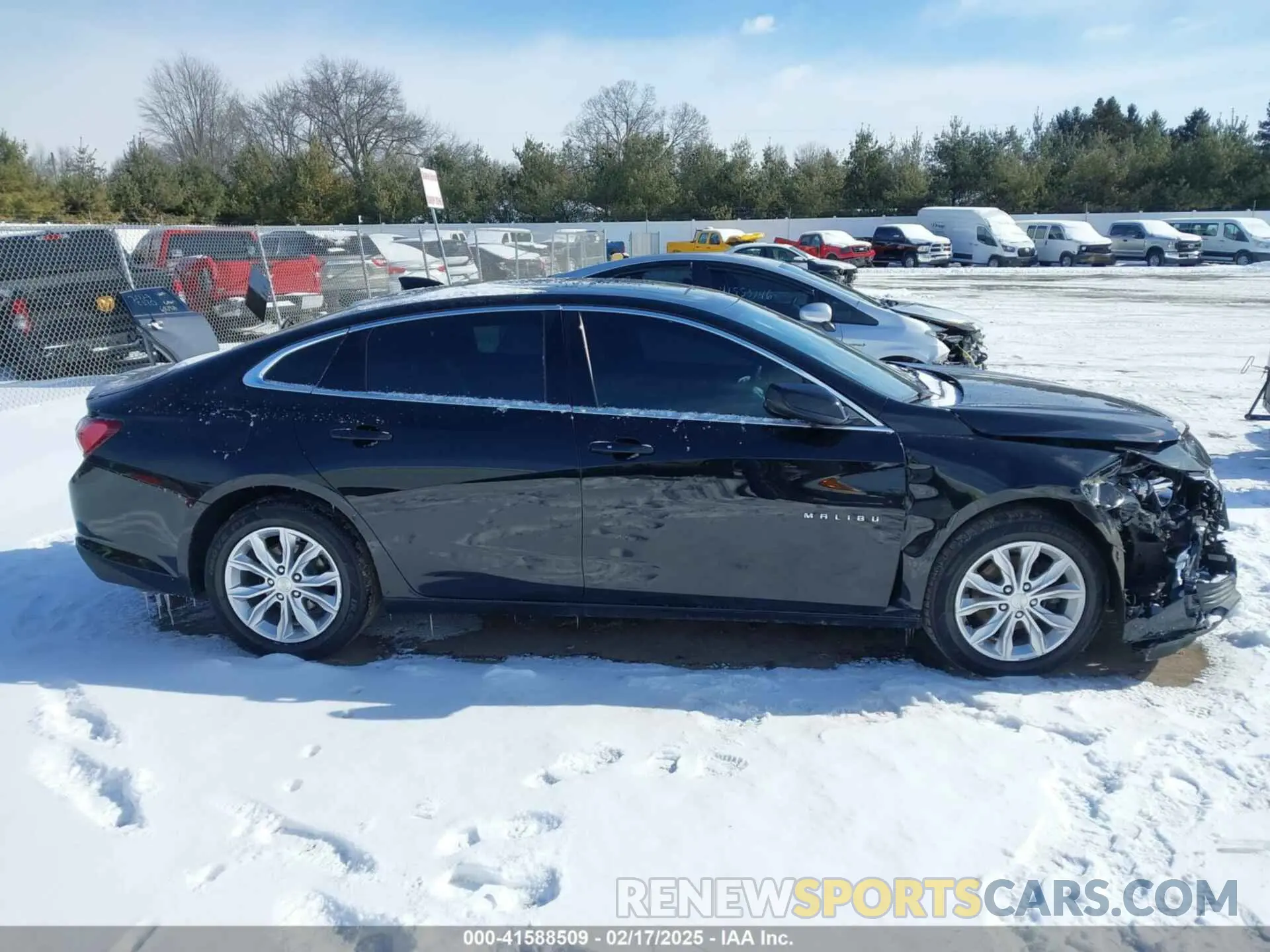13 Фотография поврежденного автомобиля 1G1ZD5ST8LF111857 CHEVROLET MALIBU 2020