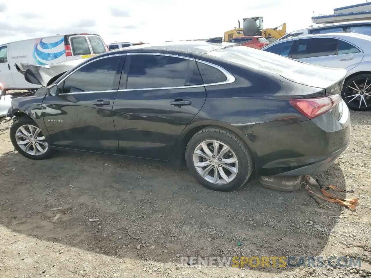 2 Photograph of a damaged car 1G1ZD5ST8LF114662 CHEVROLET MALIBU 2020