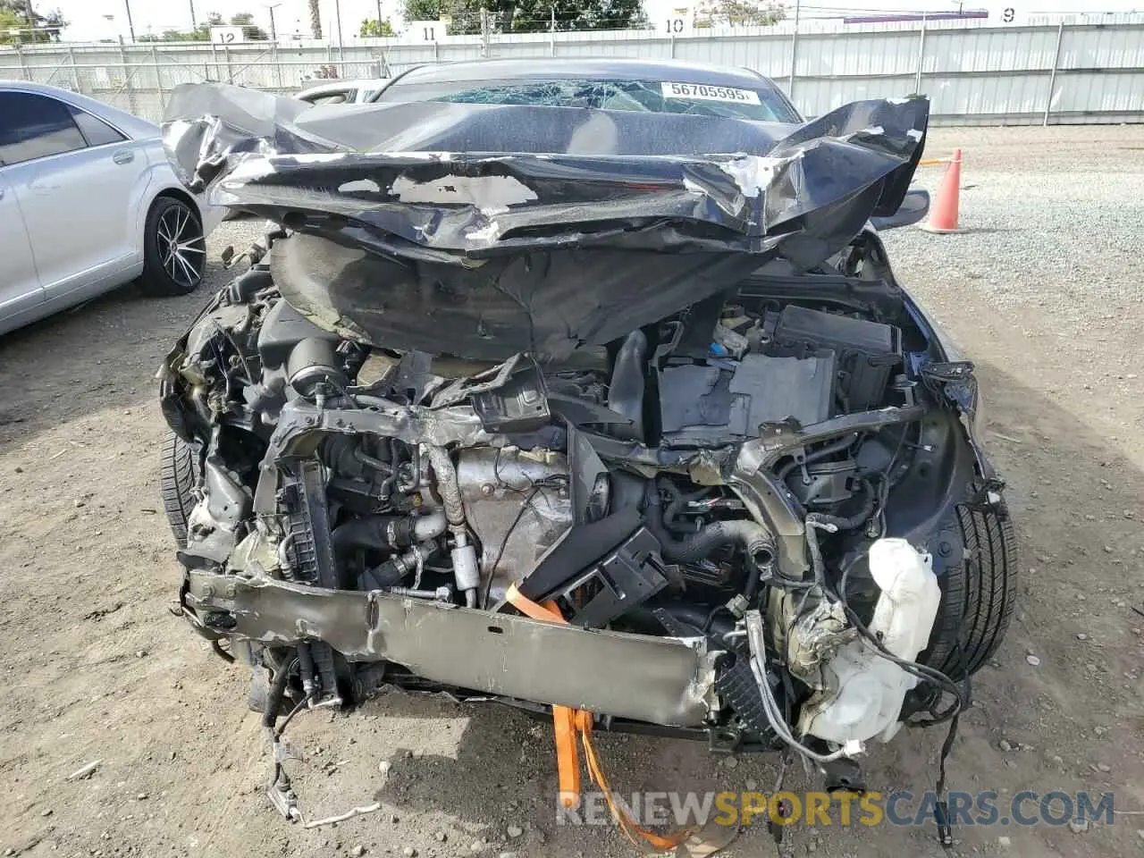 5 Photograph of a damaged car 1G1ZD5ST8LF114662 CHEVROLET MALIBU 2020