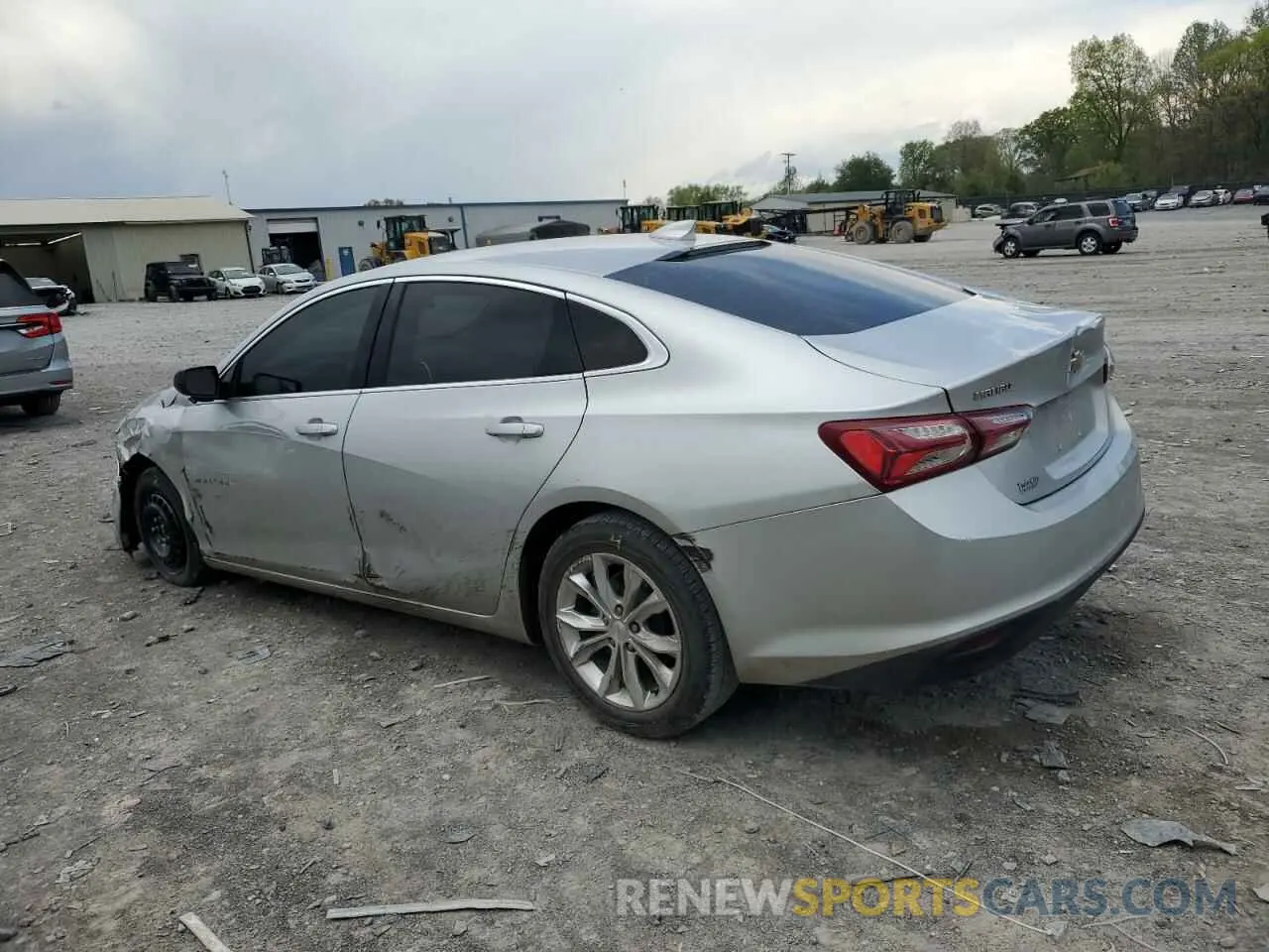 2 Фотография поврежденного автомобиля 1G1ZD5ST8LF120946 CHEVROLET MALIBU 2020