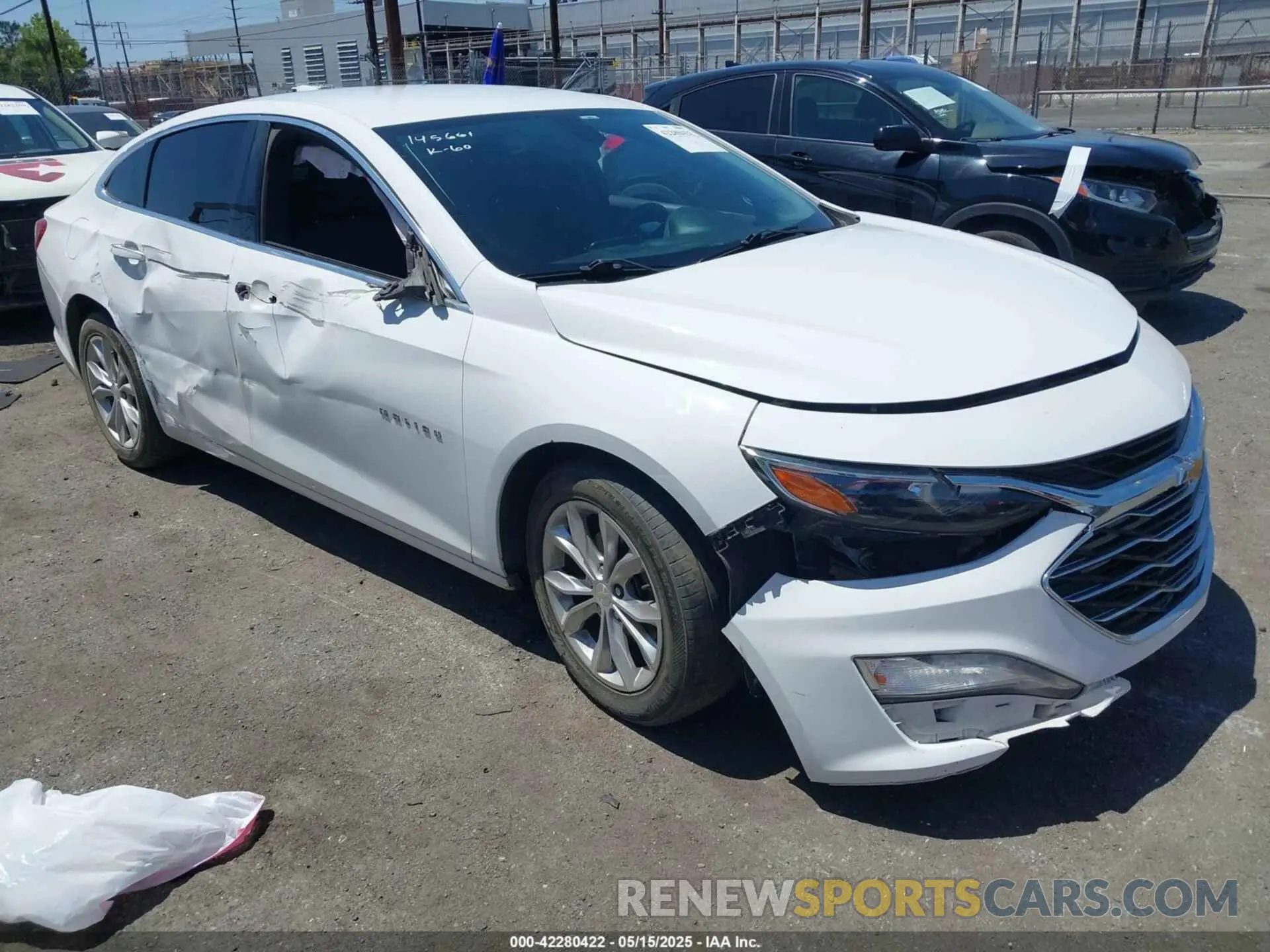 1 Photograph of a damaged car 1G1ZD5ST9LF005207 CHEVROLET MALIBU 2020