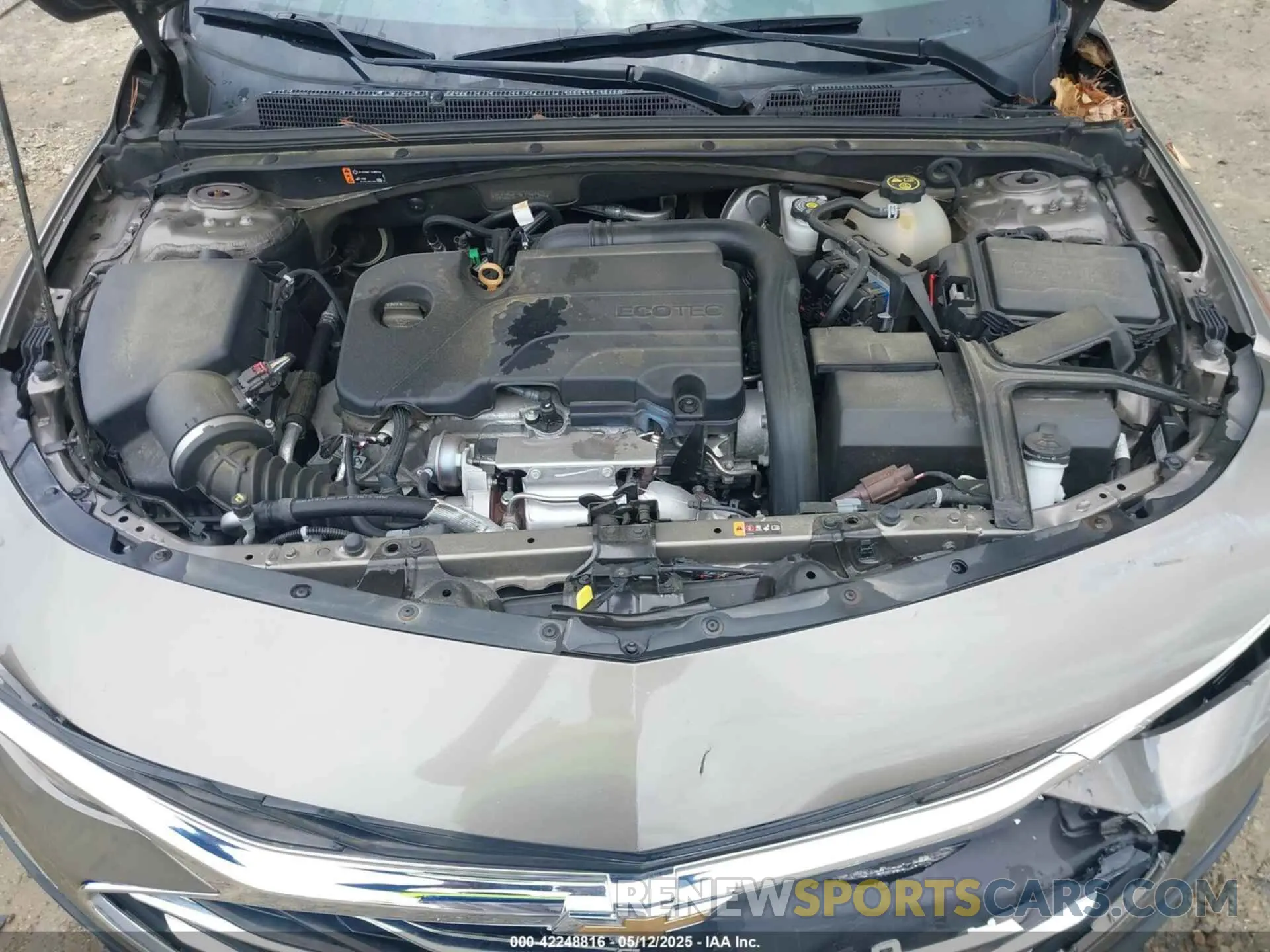 10 Photograph of a damaged car 1G1ZD5ST9LF031354 CHEVROLET MALIBU 2020