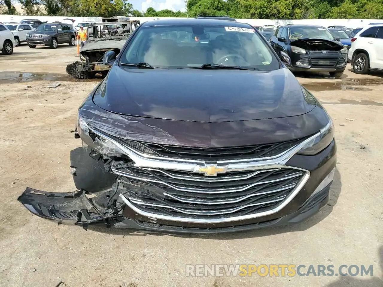 5 Photograph of a damaged car 1G1ZD5ST9LF068663 CHEVROLET MALIBU 2020