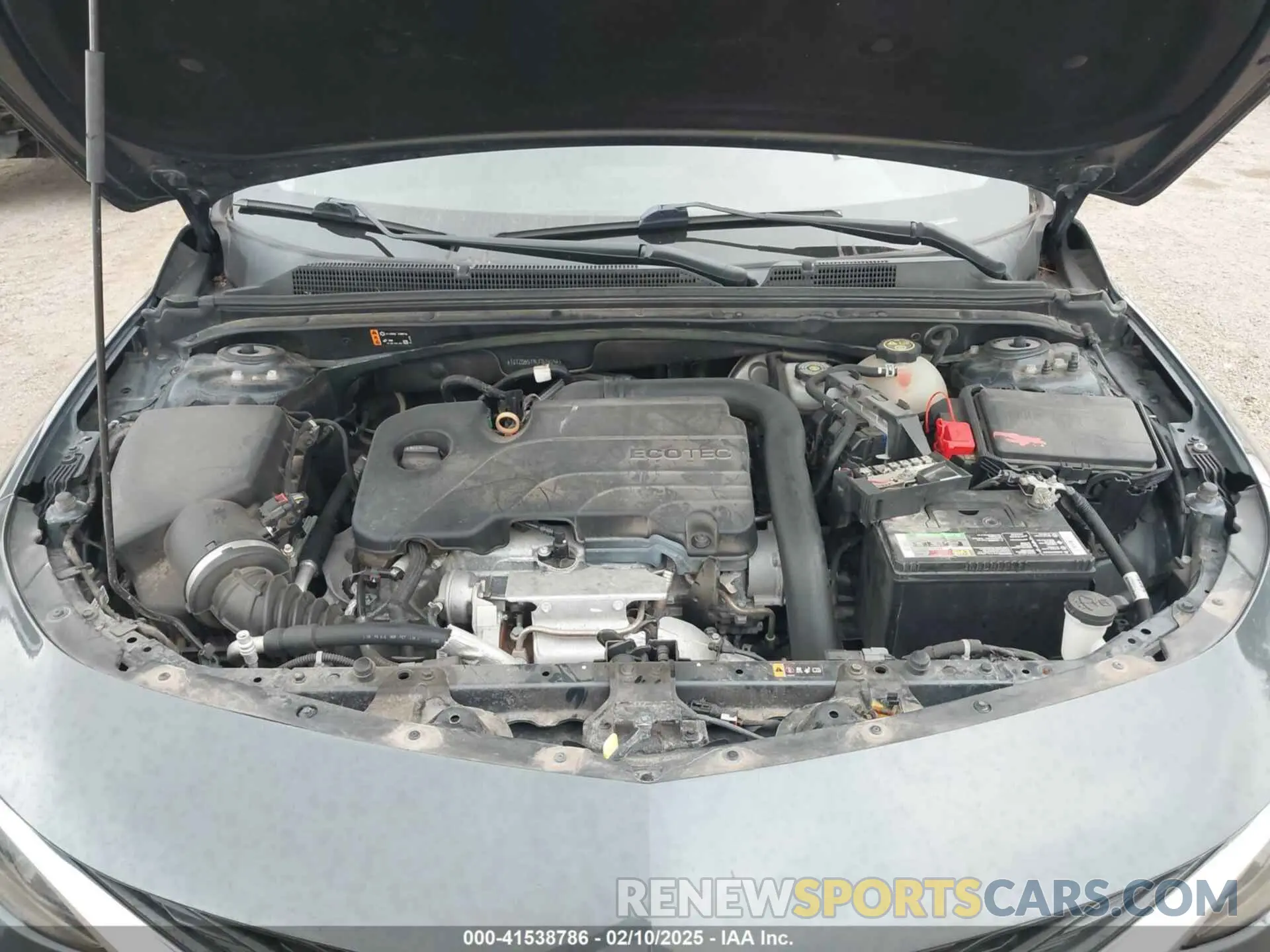 10 Photograph of a damaged car 1G1ZD5ST9LF075094 CHEVROLET MALIBU 2020