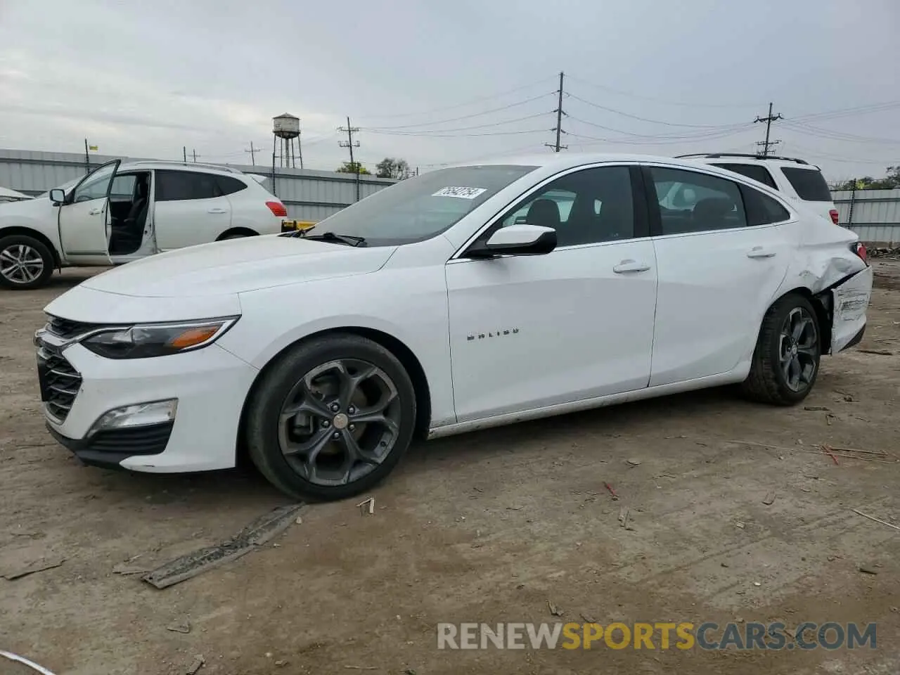 1 Photograph of a damaged car 1G1ZD5ST9LF096818 CHEVROLET MALIBU 2020