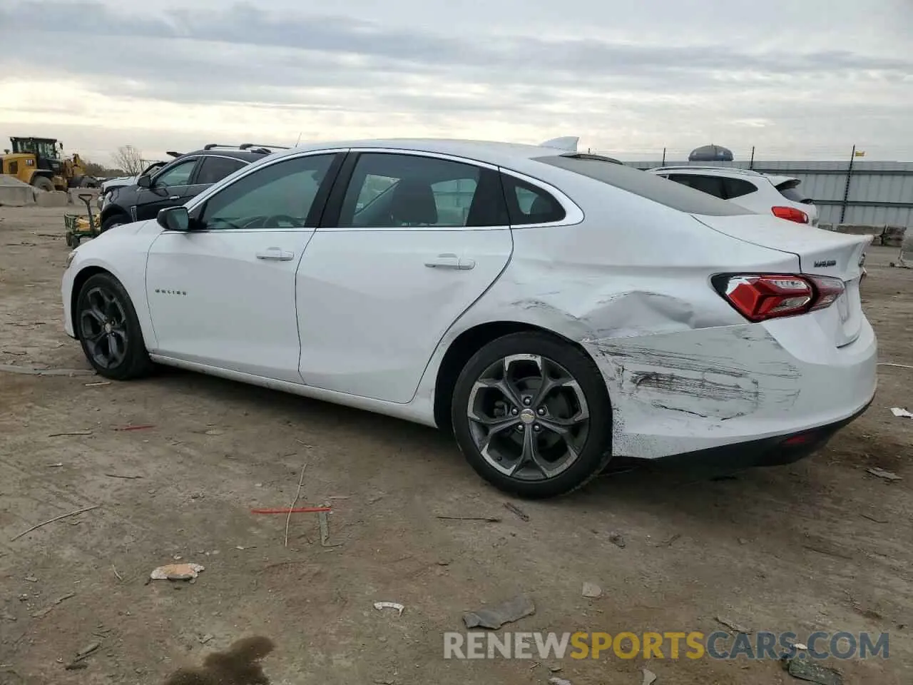 2 Photograph of a damaged car 1G1ZD5ST9LF096818 CHEVROLET MALIBU 2020