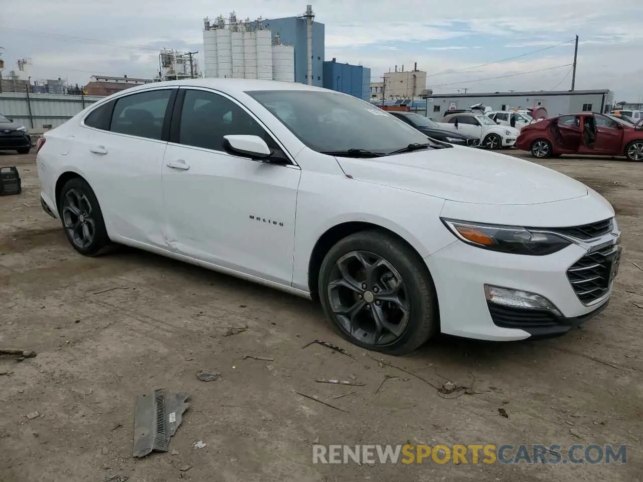 4 Photograph of a damaged car 1G1ZD5ST9LF096818 CHEVROLET MALIBU 2020
