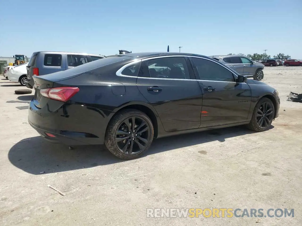 3 Photograph of a damaged car 1G1ZD5ST9LF121426 CHEVROLET MALIBU 2020