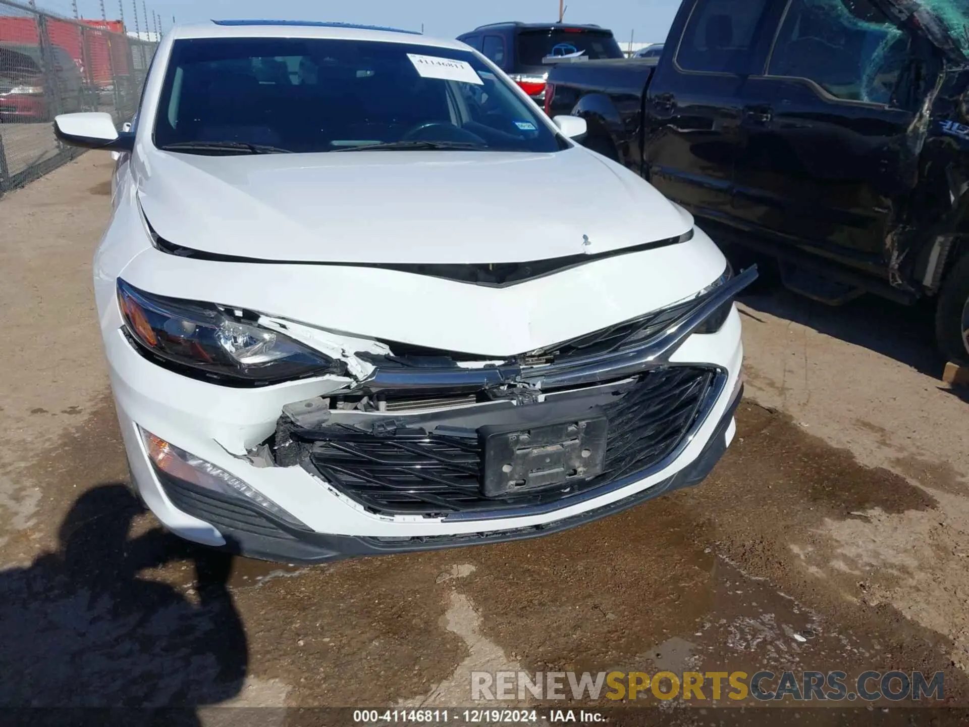6 Фотография поврежденного автомобиля 1G1ZD5ST9LF133978 CHEVROLET MALIBU 2020