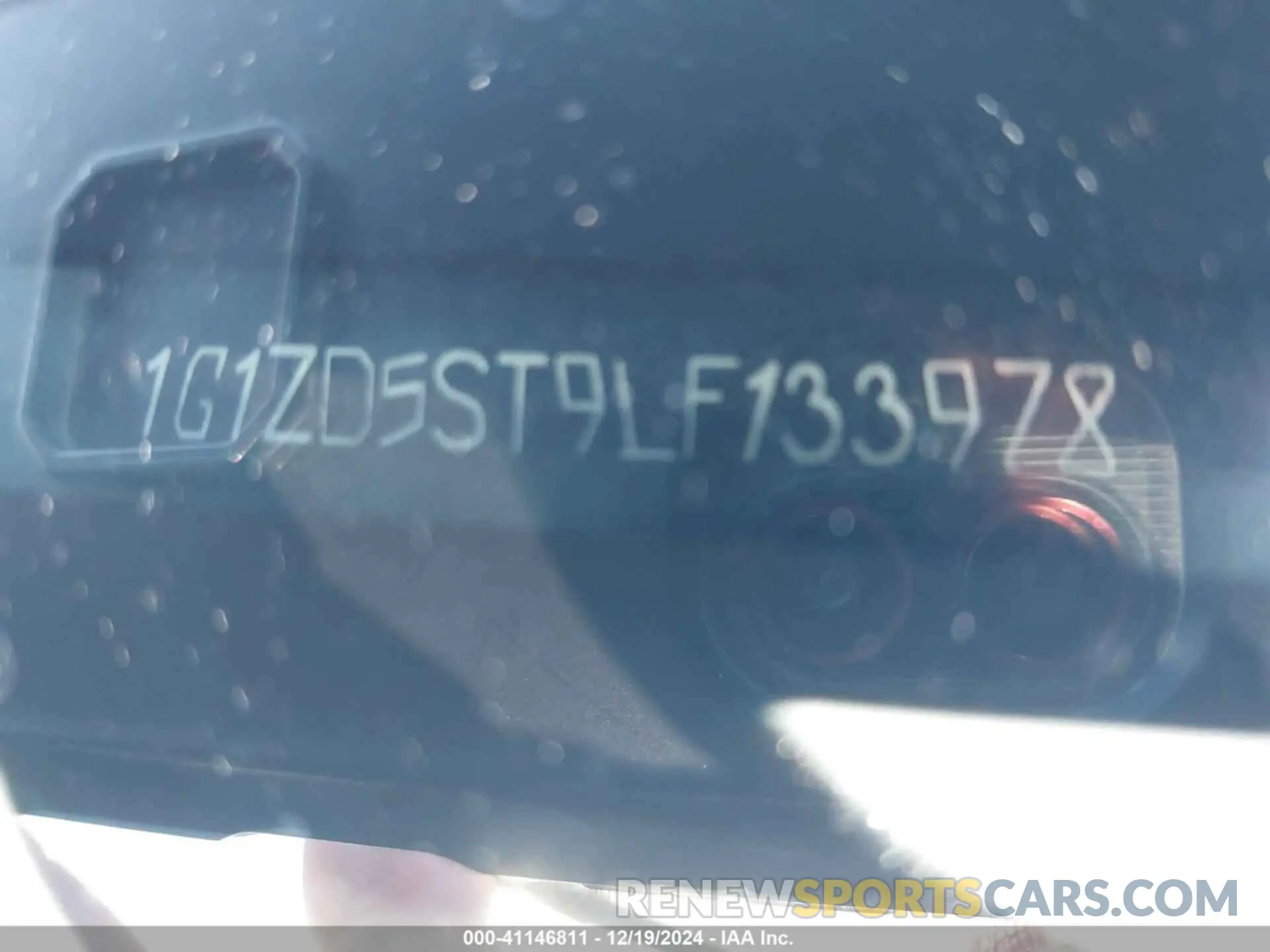 9 Фотография поврежденного автомобиля 1G1ZD5ST9LF133978 CHEVROLET MALIBU 2020