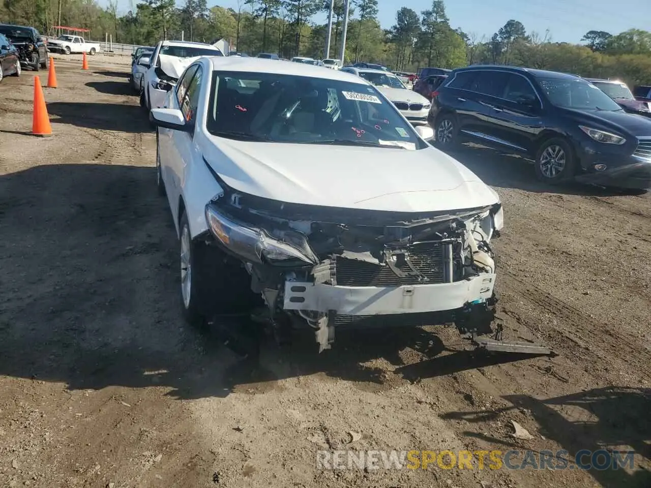 5 Photograph of a damaged car 1G1ZD5STXLF004082 CHEVROLET MALIBU 2020