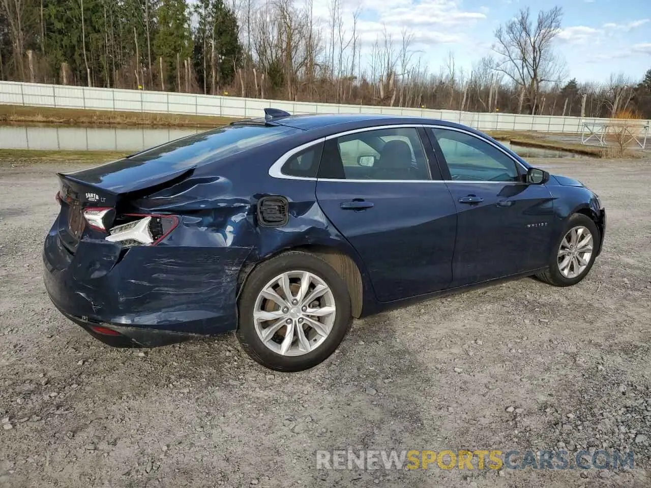 3 Фотография поврежденного автомобиля 1G1ZD5STXLF008925 CHEVROLET MALIBU 2020