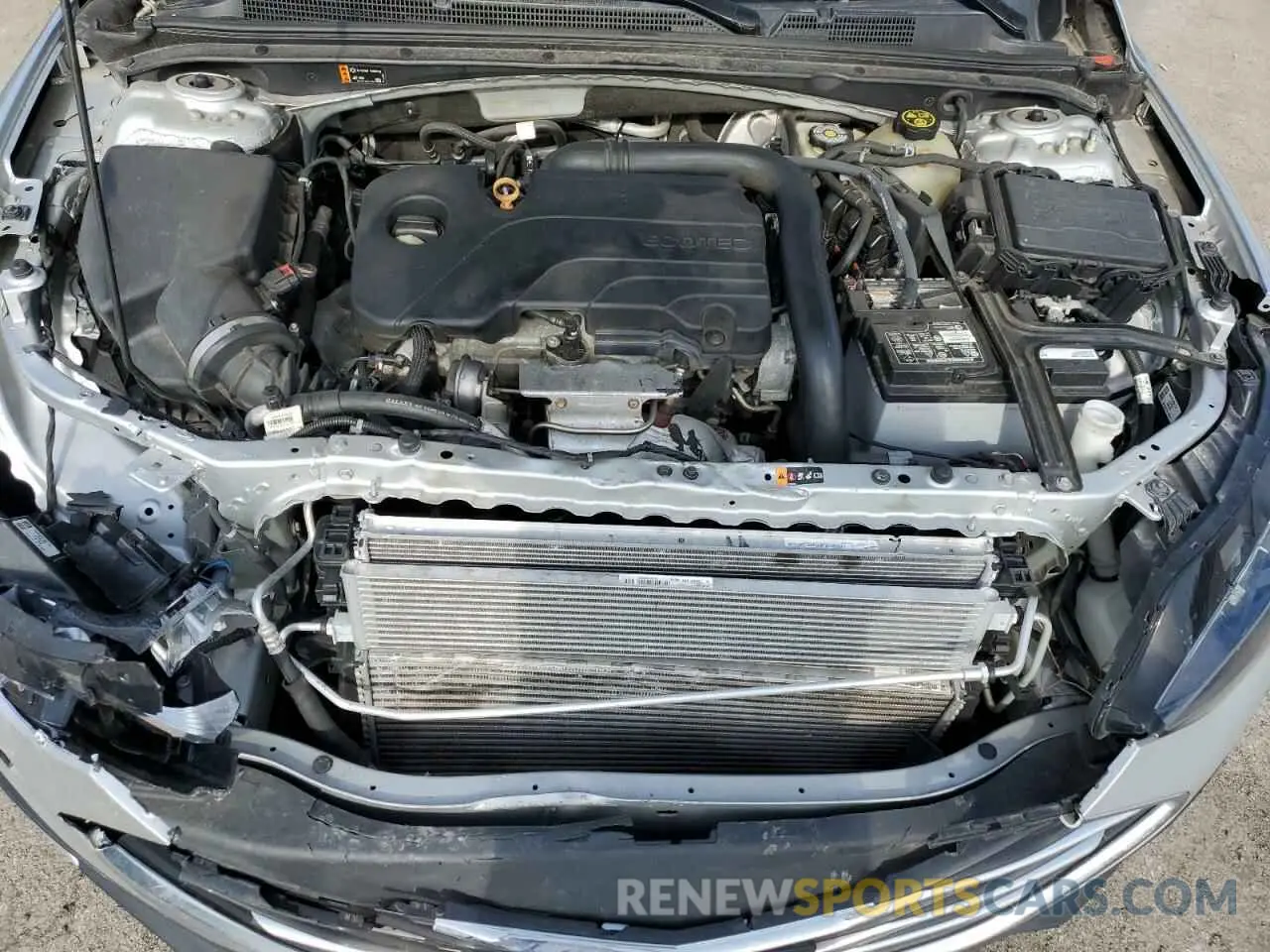 11 Photograph of a damaged car 1G1ZD5STXLF035283 CHEVROLET MALIBU 2020