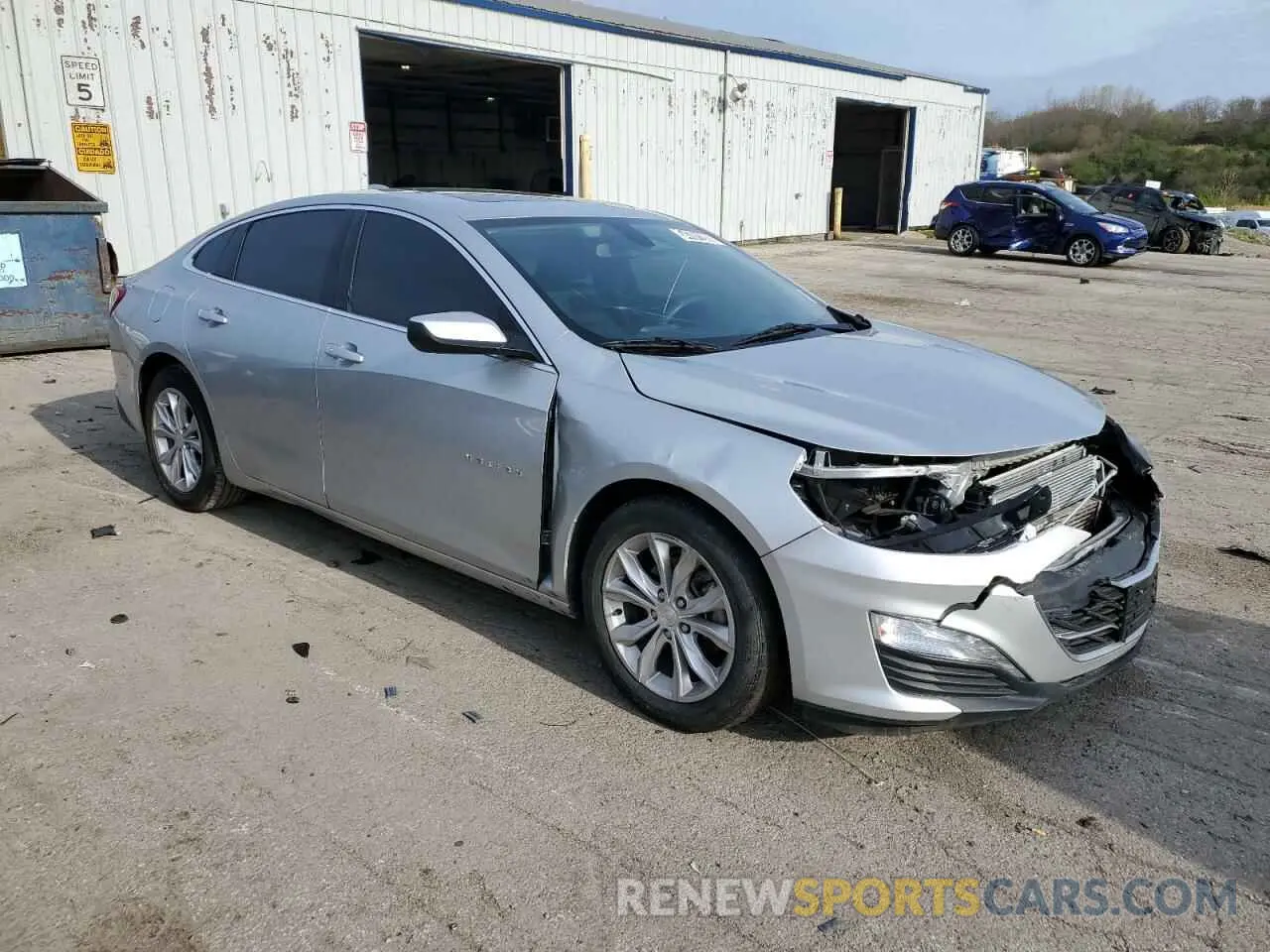 4 Photograph of a damaged car 1G1ZD5STXLF035283 CHEVROLET MALIBU 2020