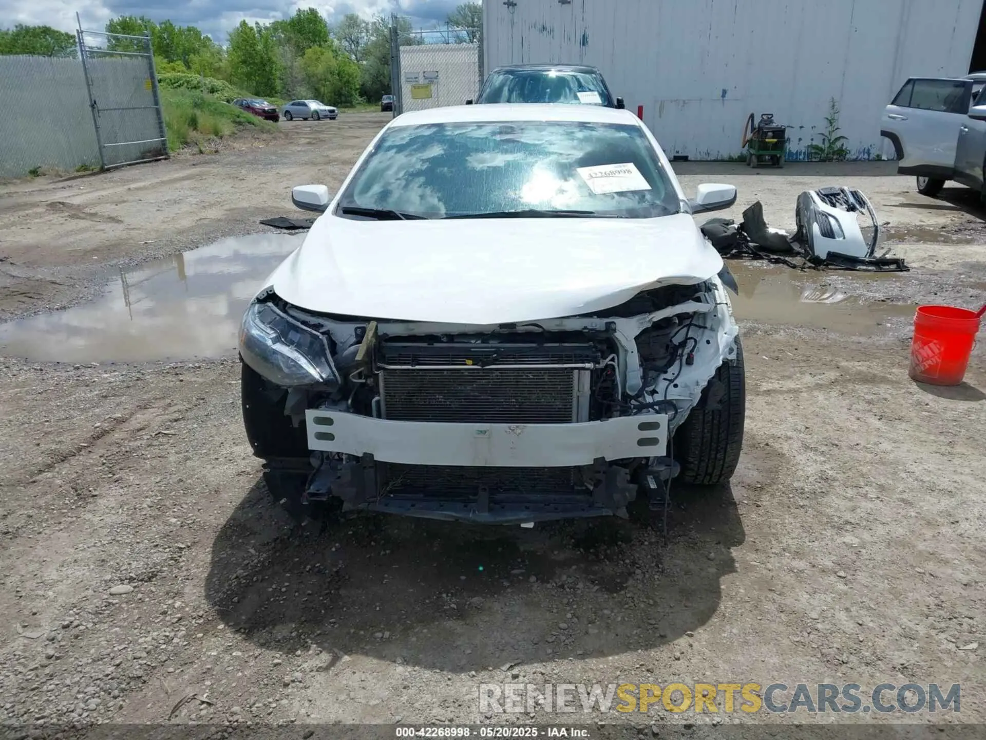 13 Фотография поврежденного автомобиля 1G1ZD5STXLF037941 CHEVROLET MALIBU 2020