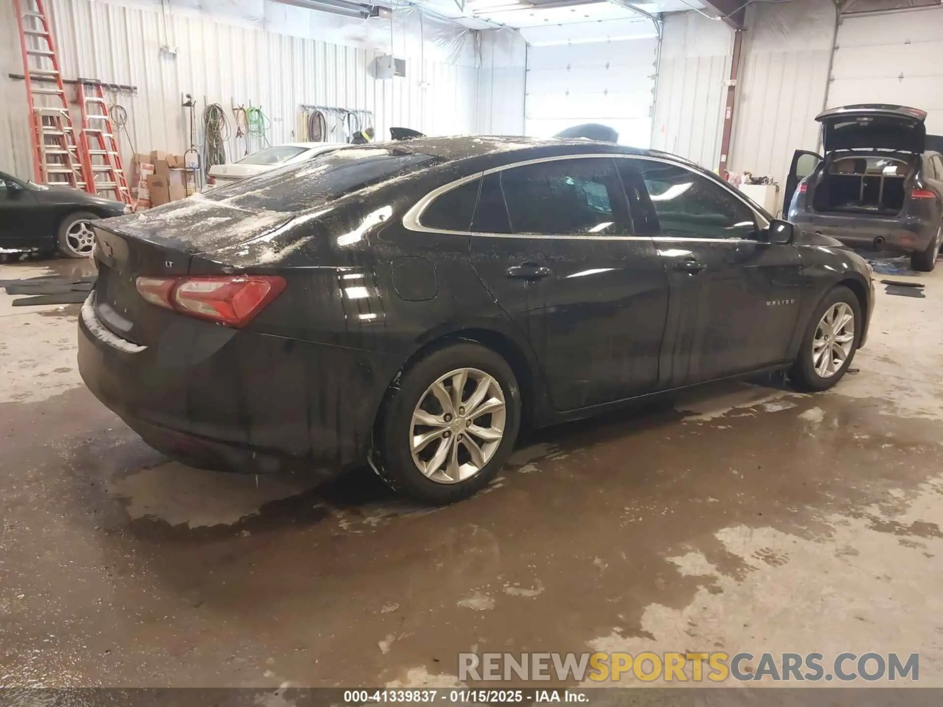 4 Photograph of a damaged car 1G1ZD5STXLF043268 CHEVROLET MALIBU 2020