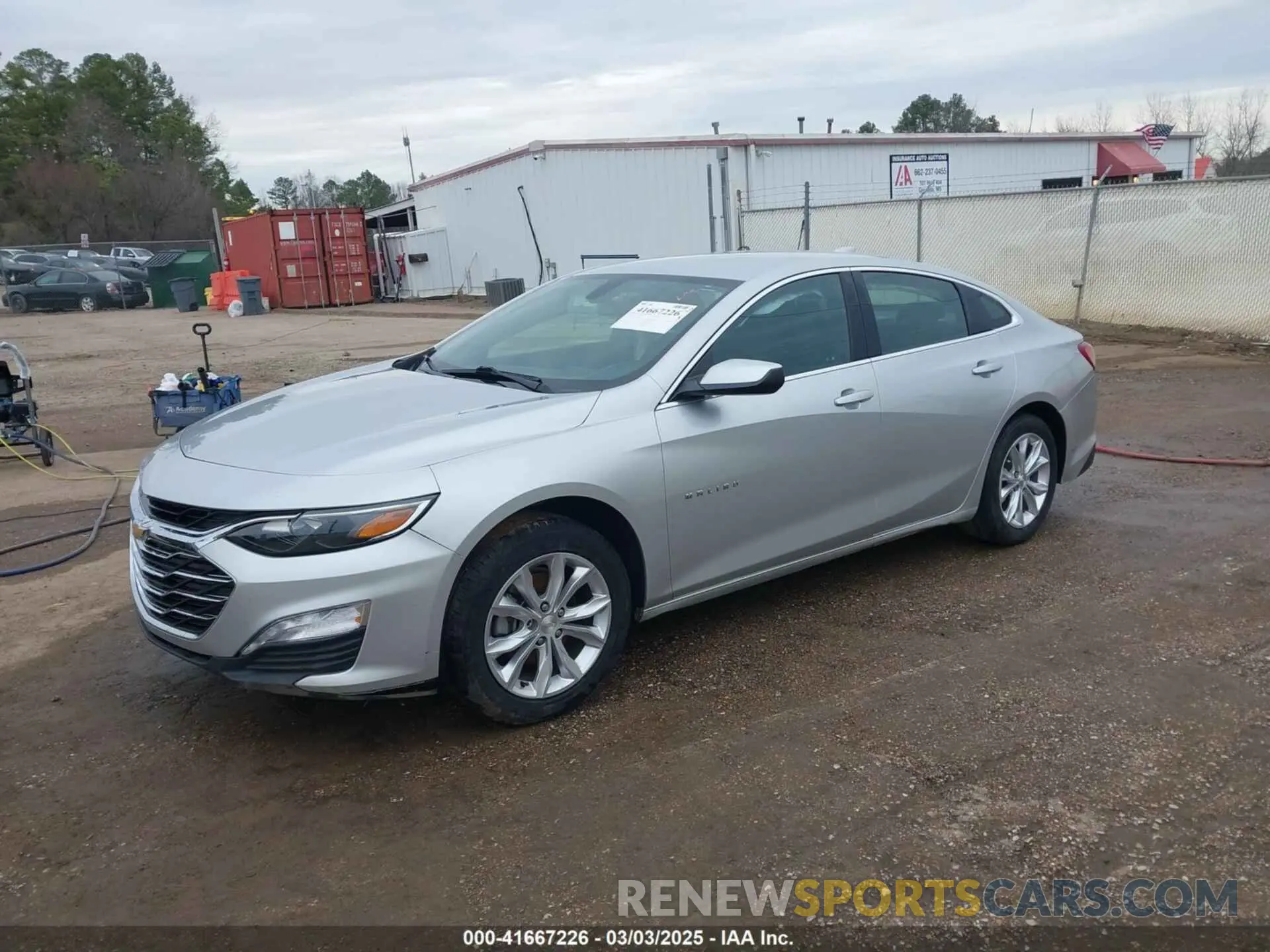 2 Photograph of a damaged car 1G1ZD5STXLF074200 CHEVROLET MALIBU 2020